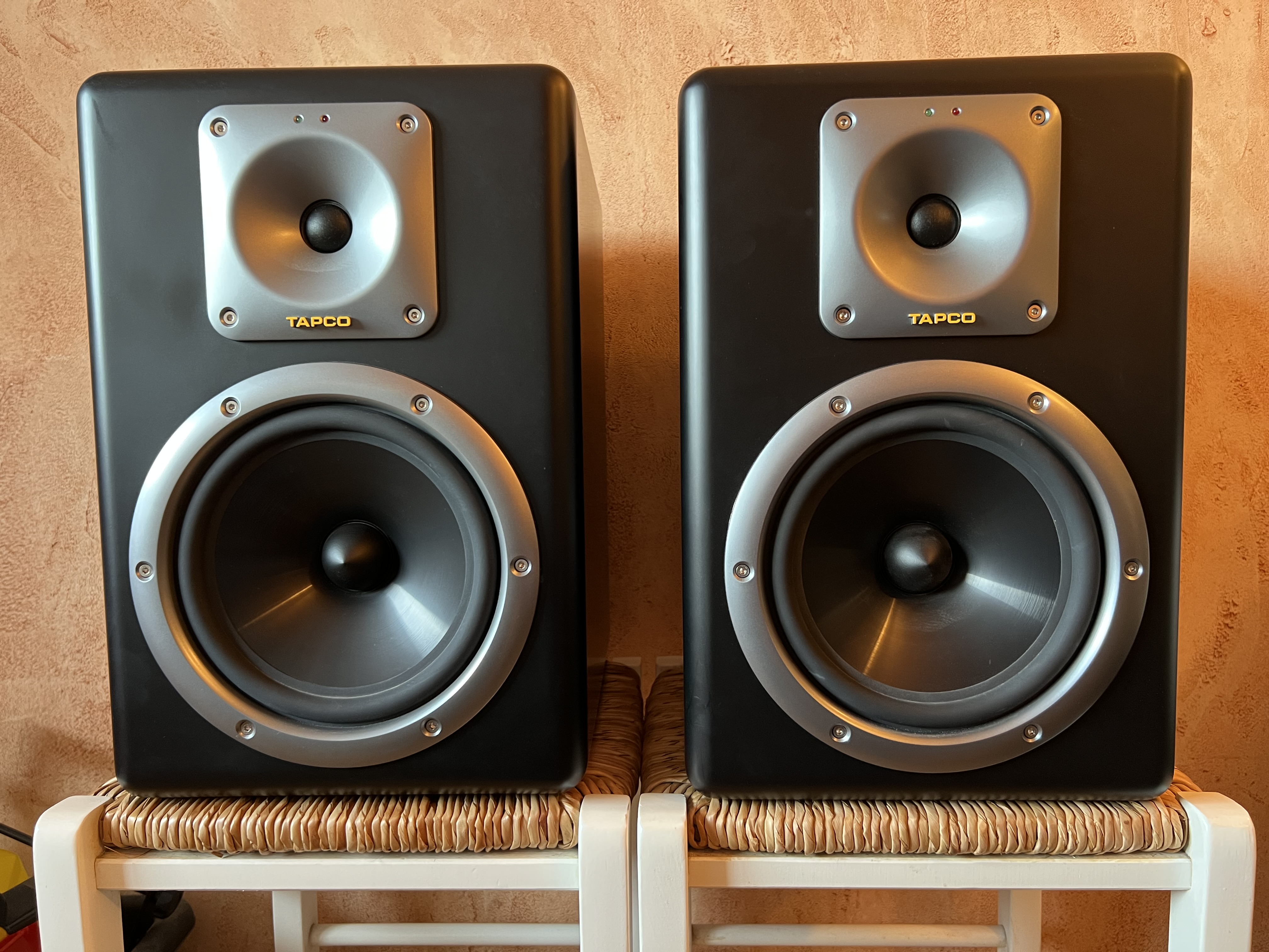 Paire Enceintes amplifiées monitoring Tapco S8 by Mackie 