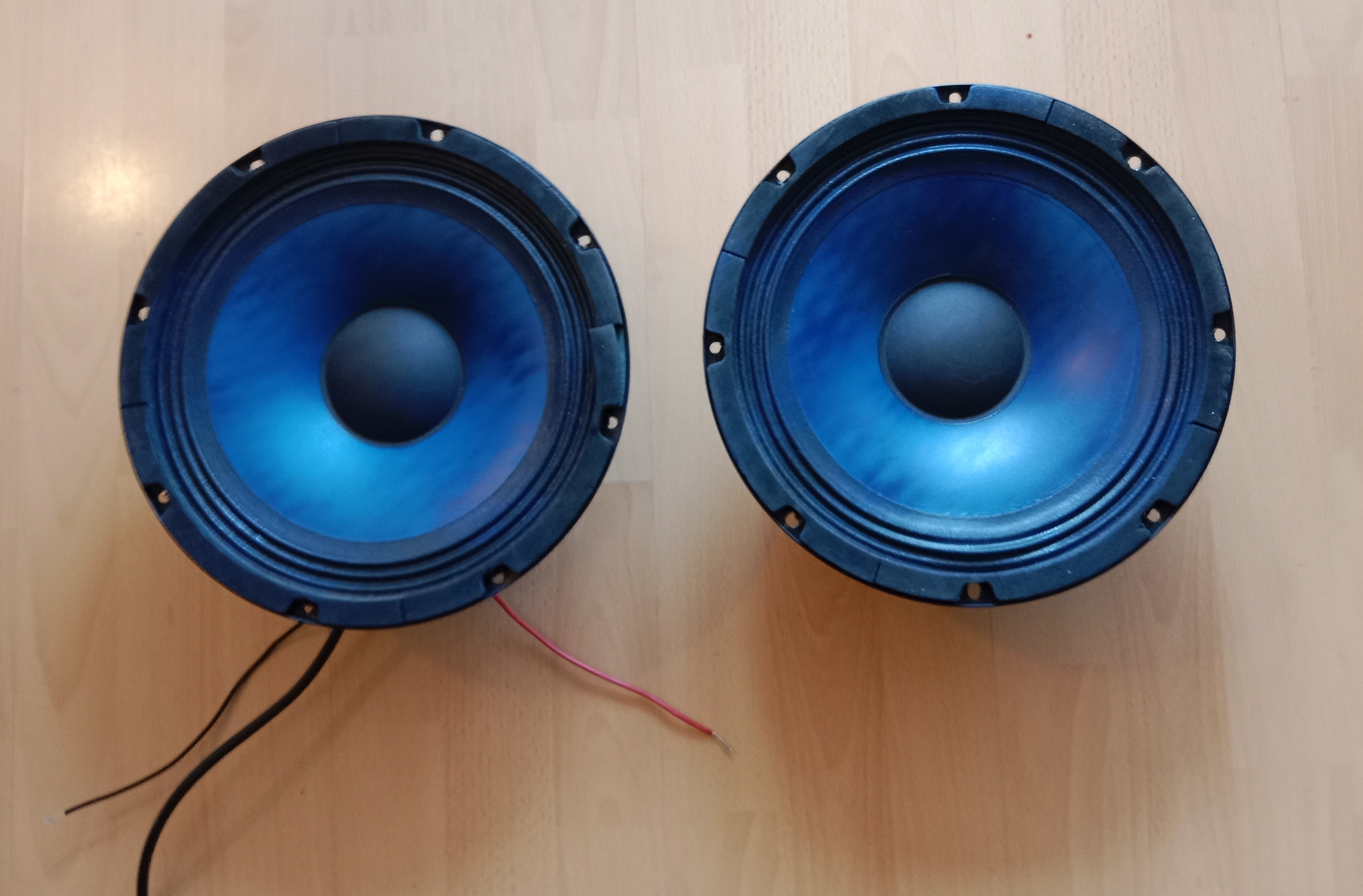 2 HP Ashdown Blue Line 6 Ohms 100W