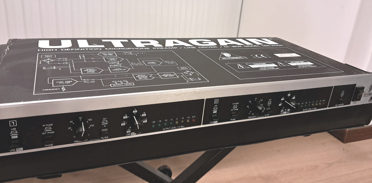 Behringer Ultragain MIC2000 (73291)