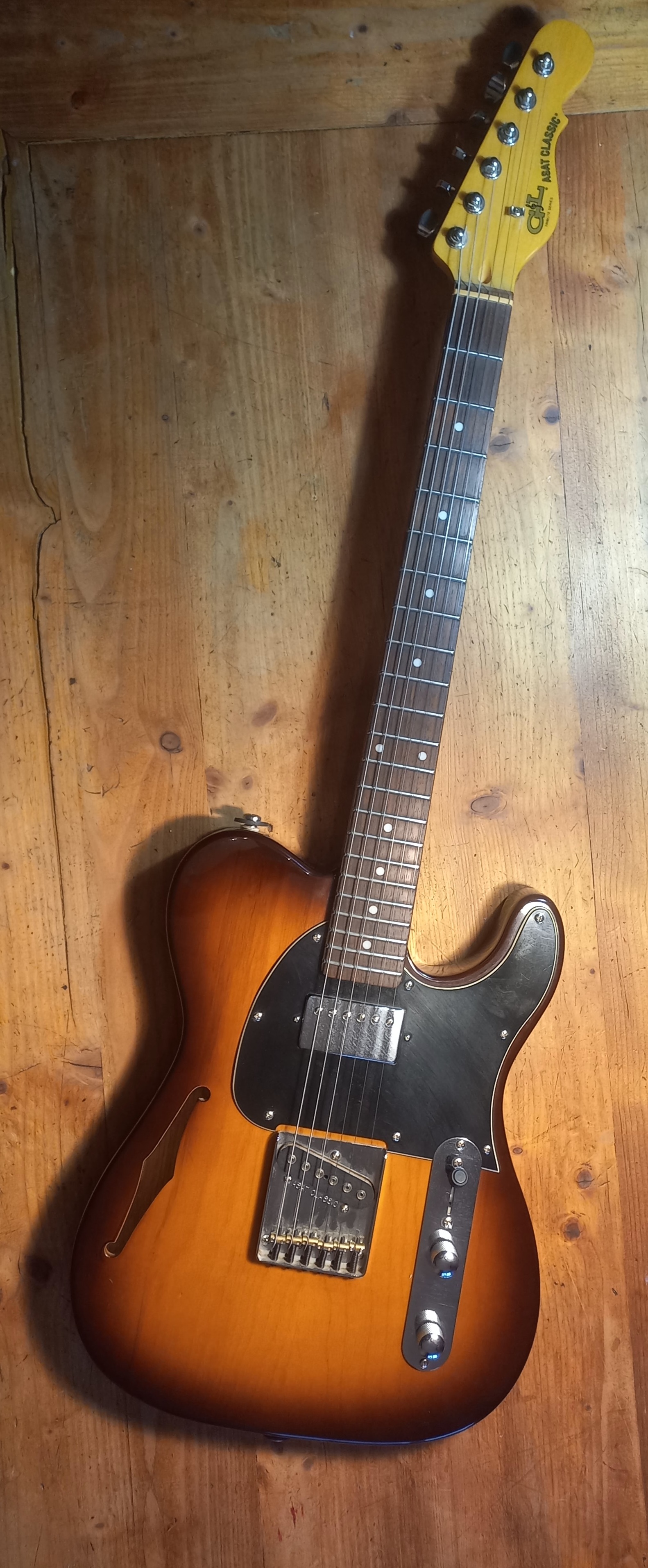 G&L asat classic tribute series tobacco sunburst