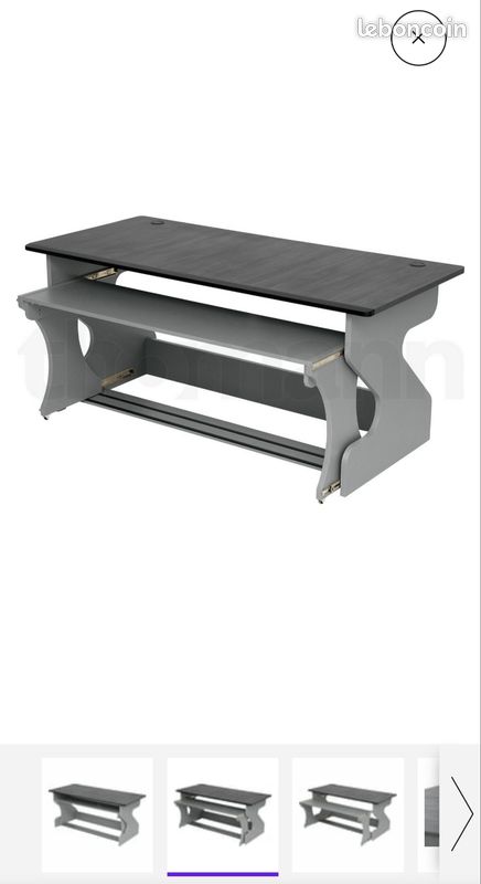 Meuble studio zaor miza Z flex wengé grey 2