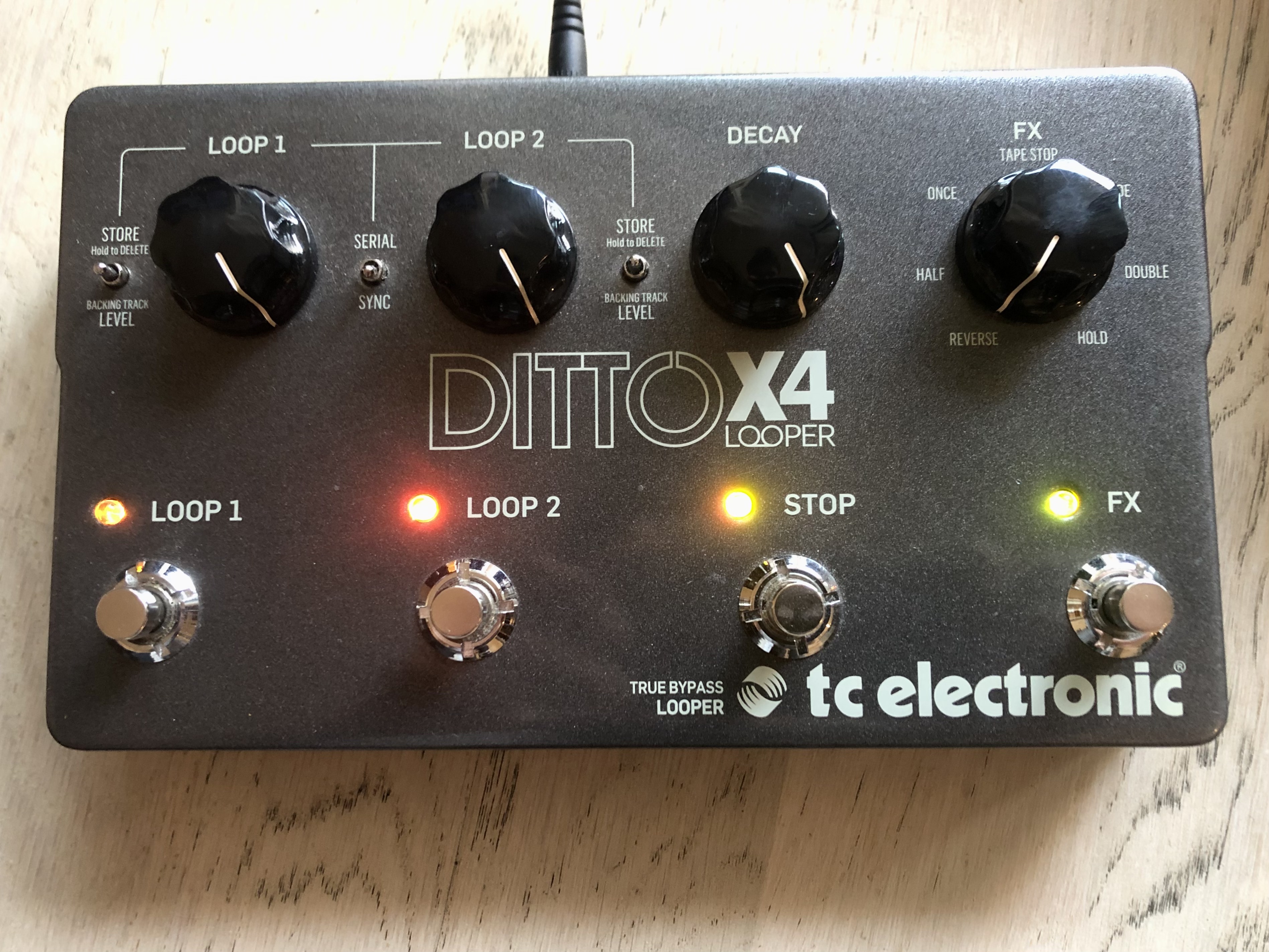 Looper TC Electronic Ditto X4 