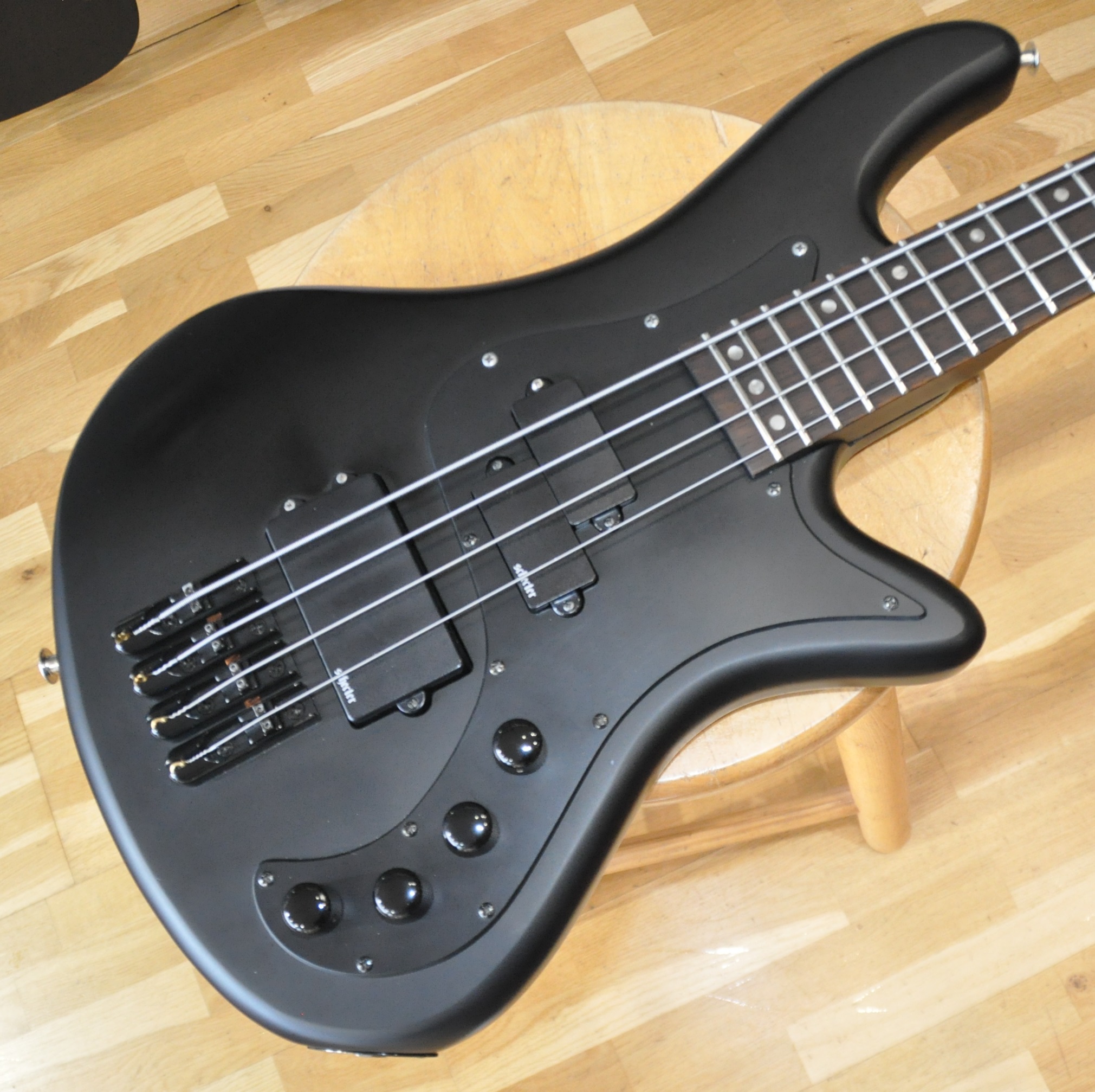 Schecter Stiletto Stealth 4 Satin Black (2022)