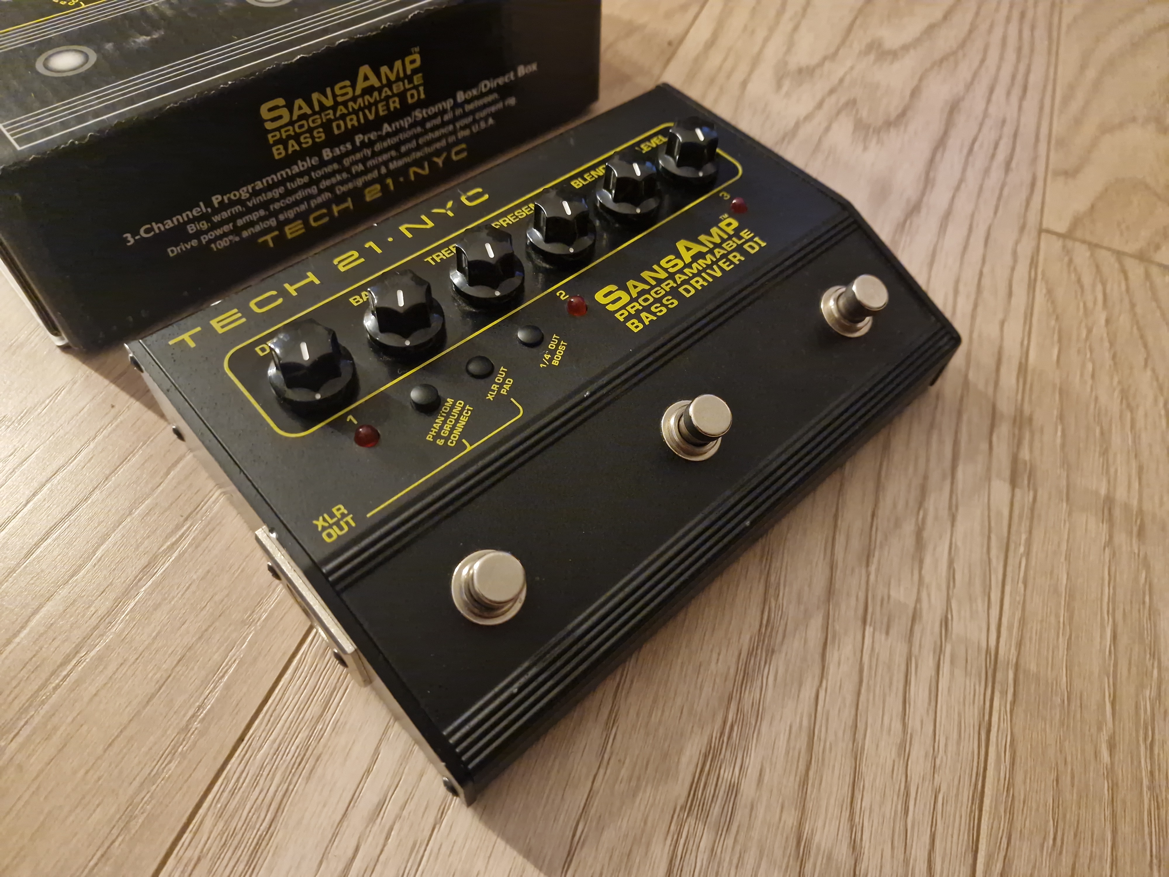 Vends Tech21 SansAmp Programmable Bass Driver DI