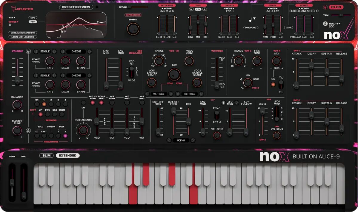 Nox vue Exten&shy;ded