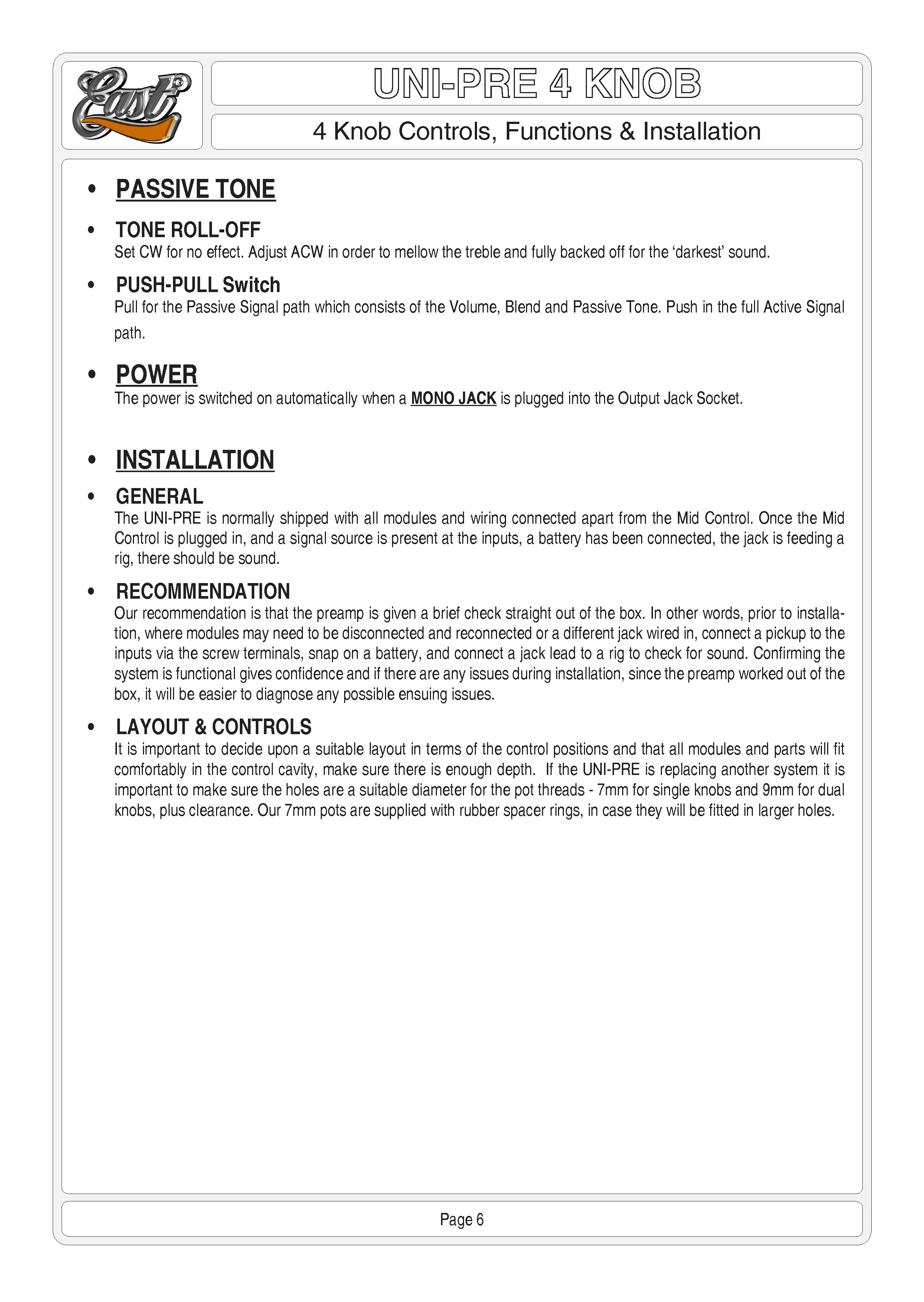 UNI-PRE-01-4-KNOB-01-1-inc-disposal Page 6