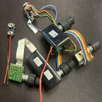 John East Uni-Pre 4 Knob Version - 3 Band Bass Preamp - Black