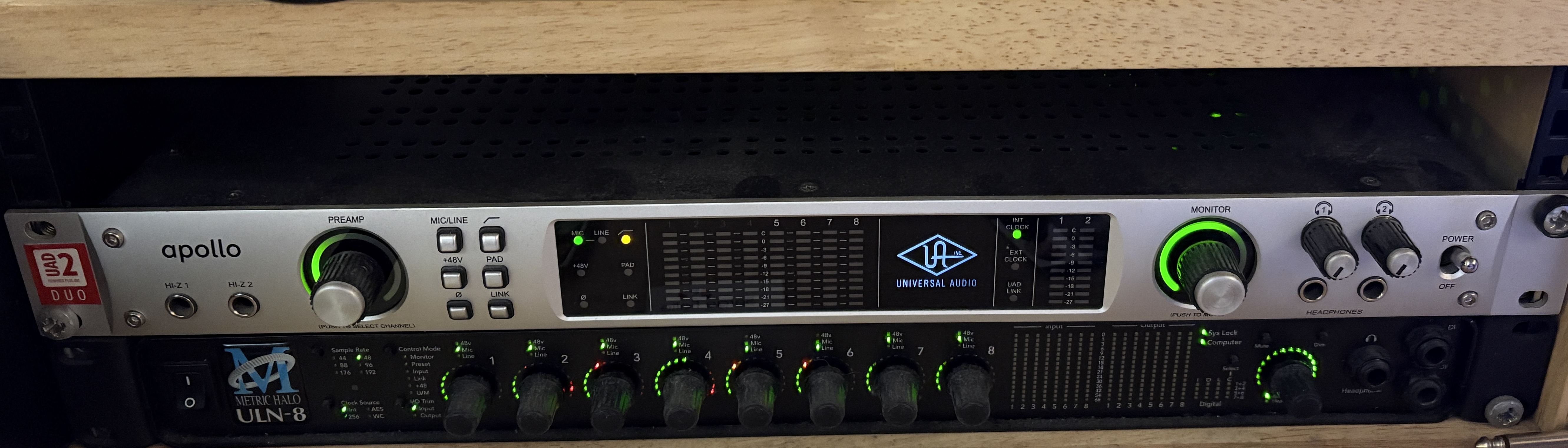 Vends carte son Universal AUDIO 2 apollo. Duo 