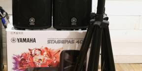 Sono Yamaha Stagepas 400i + Pieds