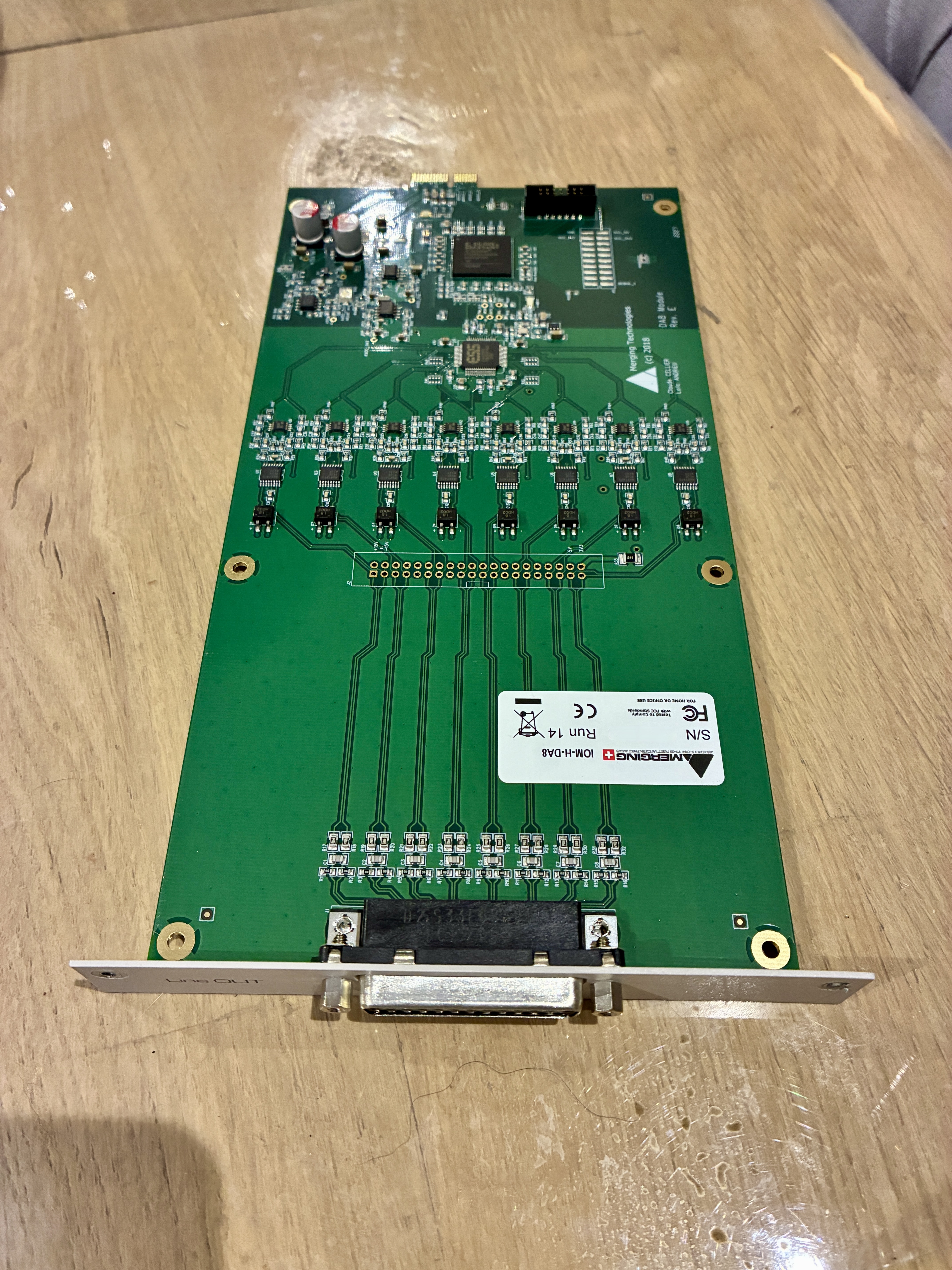 Merging Technologies IOM-H-DA8 Module pour Horus/HAPI