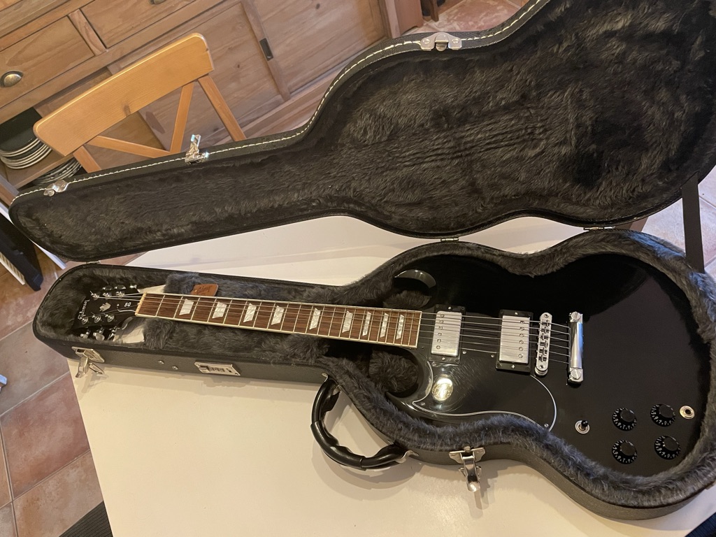 Guitare électrique gaucher GIBSON SG T 2017