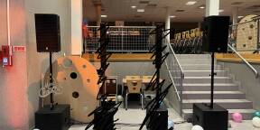 Pack de sonorisation (2x Enceintes HK Audio L5 112FA et 2x Caissons HK Audio 1500A)