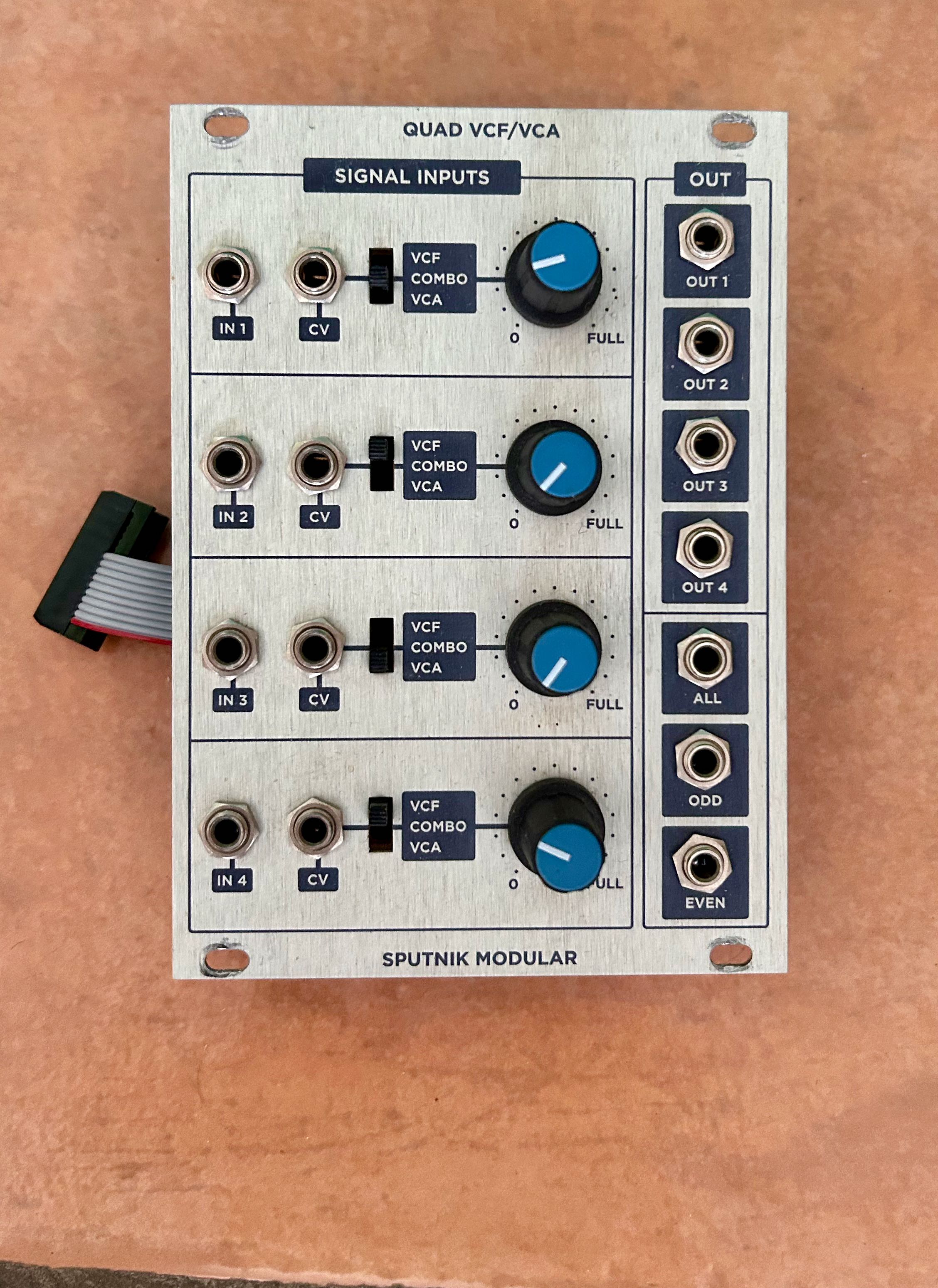 Sputnik Modular Quad VCF/VCA 