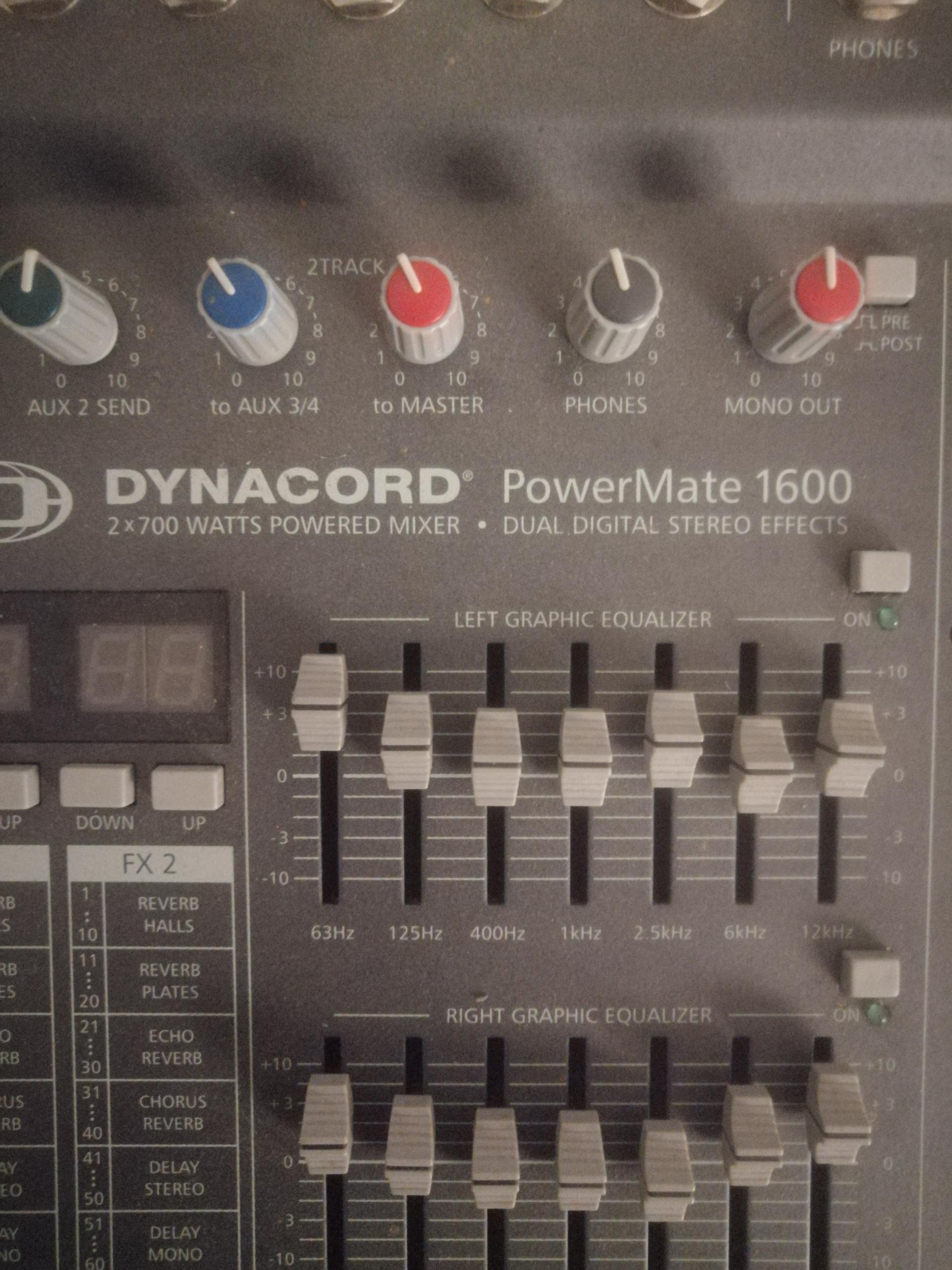 Table de mixage nomade Power made 1600-2