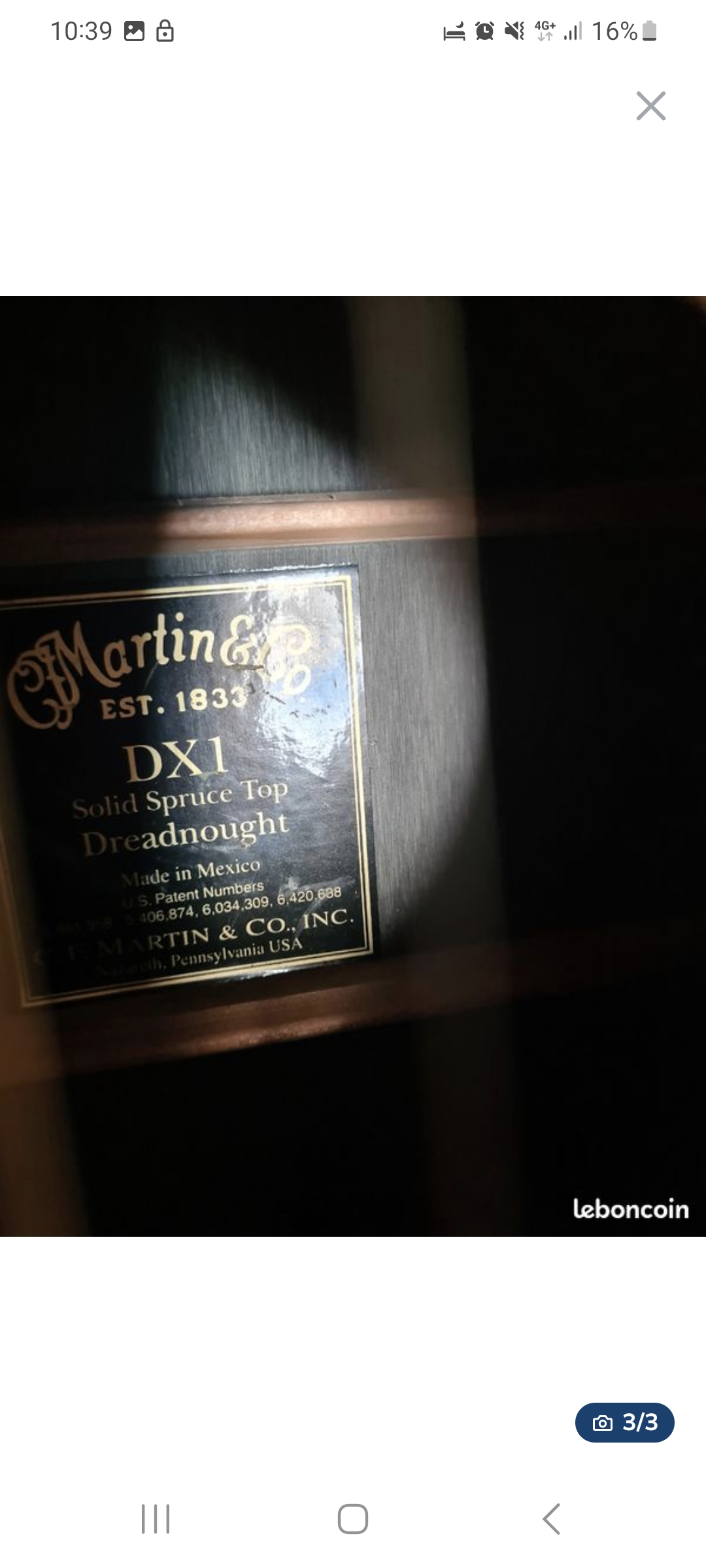 Martin DX1 Dreadnought