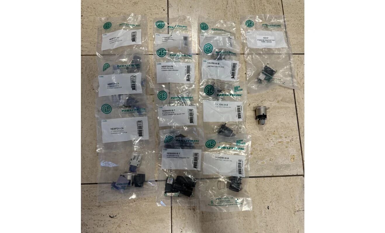 Lot De Fiche Neutrik etherCon