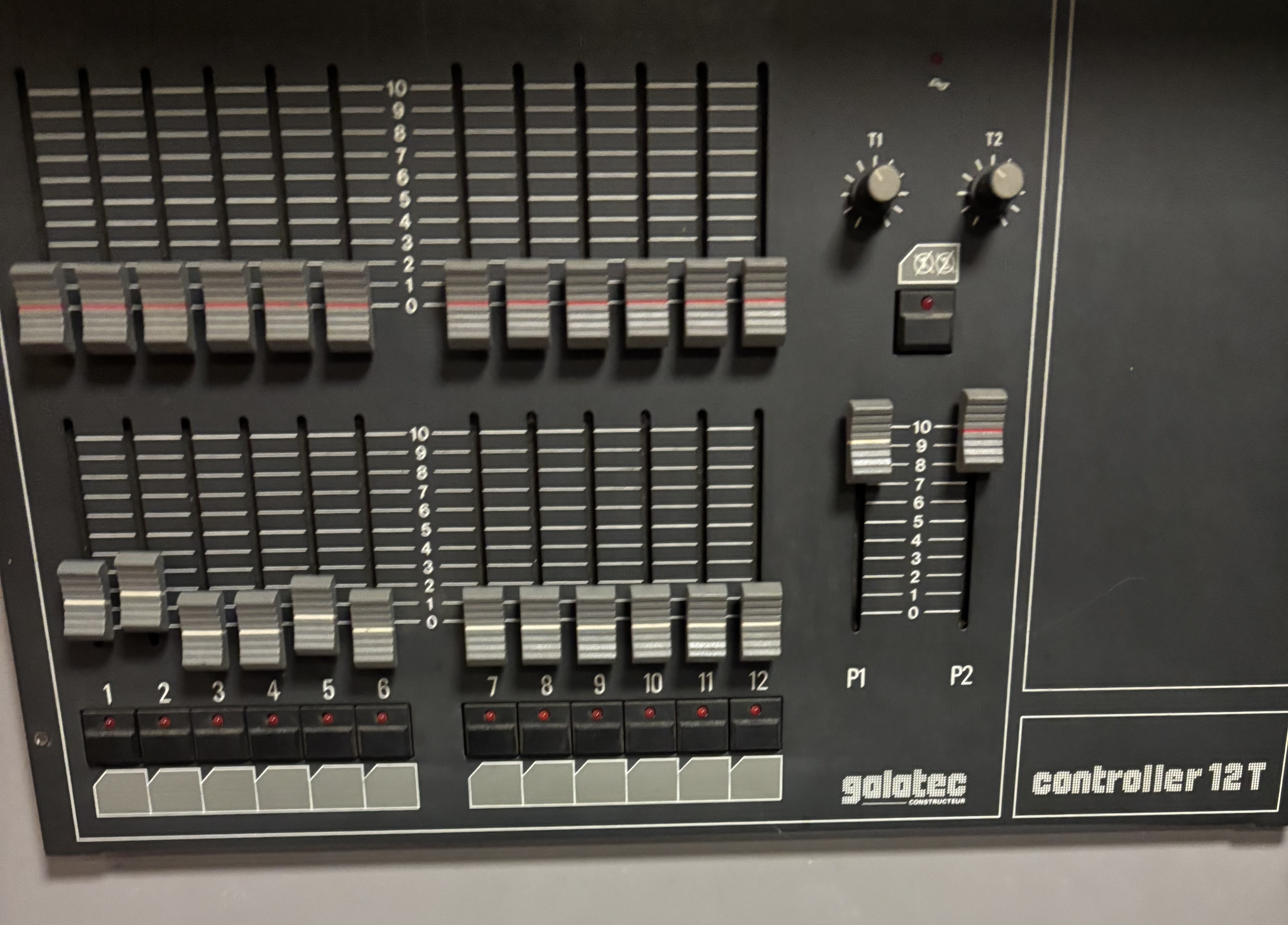 Console lumière Galatec Controller 12T
