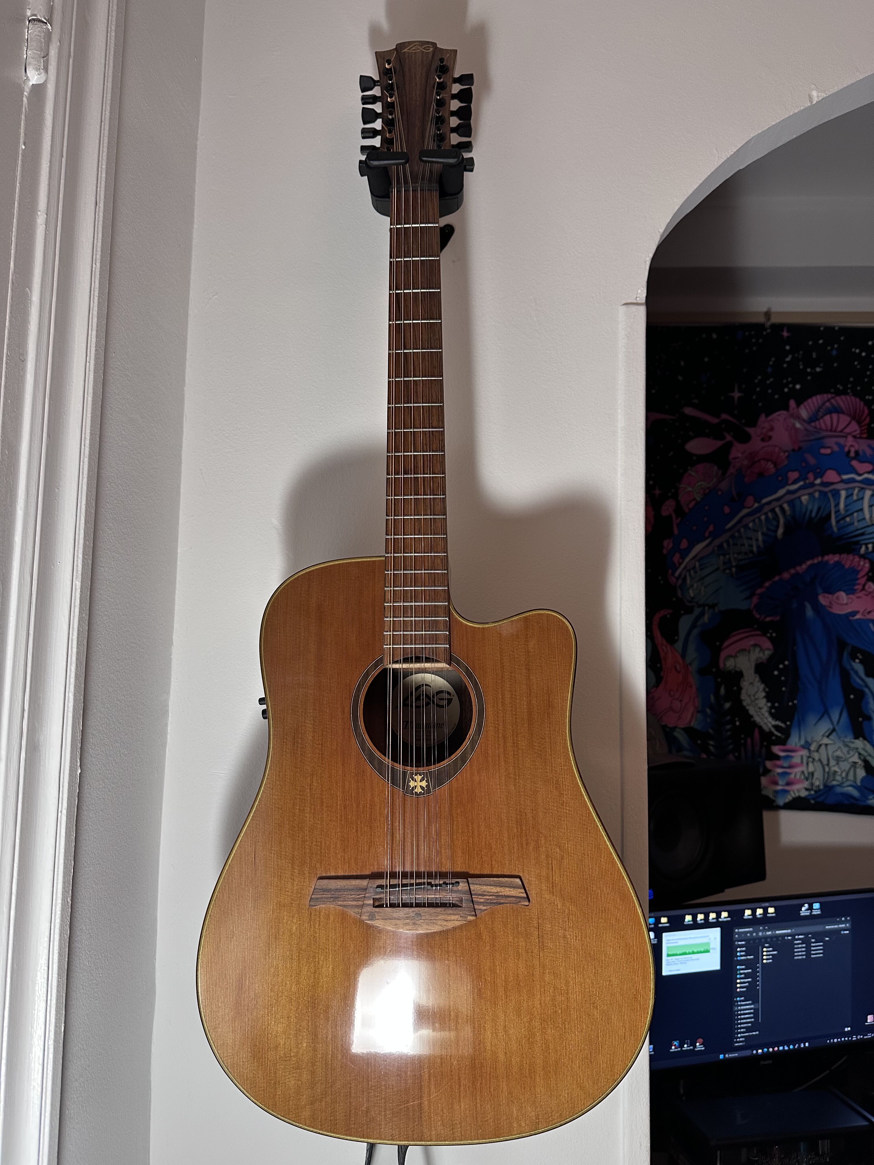 Vends guitare 12 cordes Lâg Tramontane