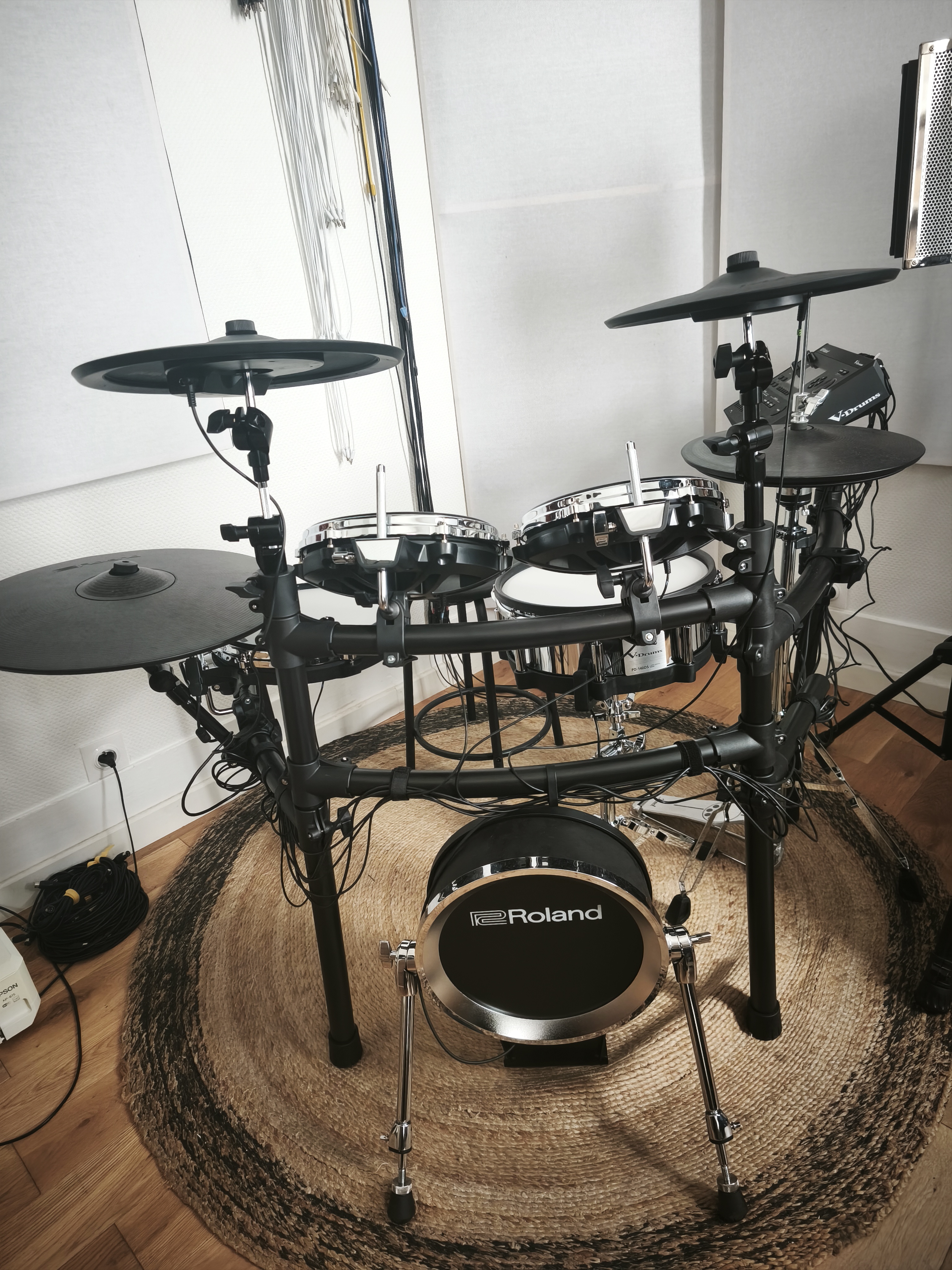 TD516 AVEC Suppport HH, Snare et Pedale grosse caisse