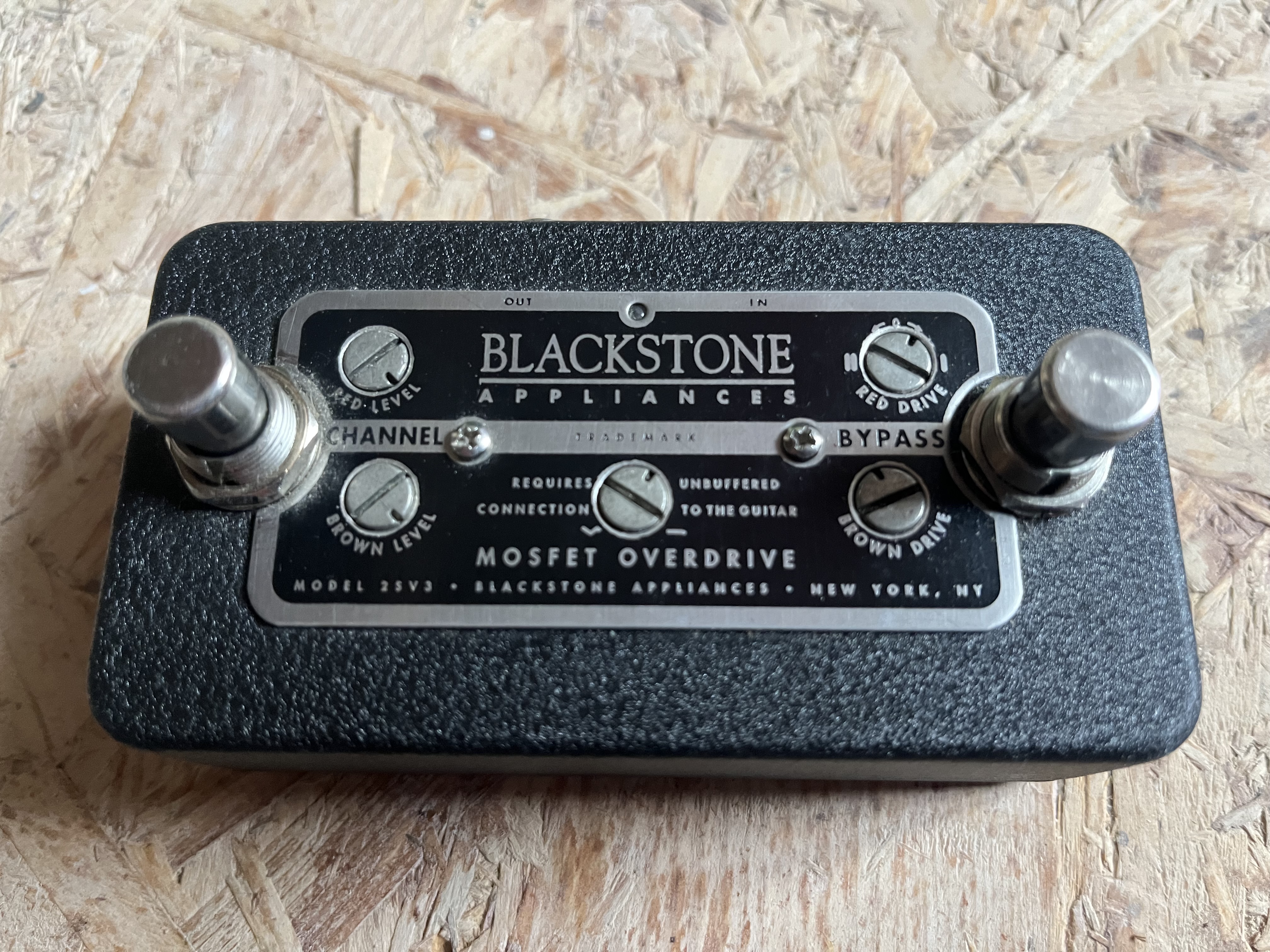 Blackstone Appliances Mosfet Overdrive