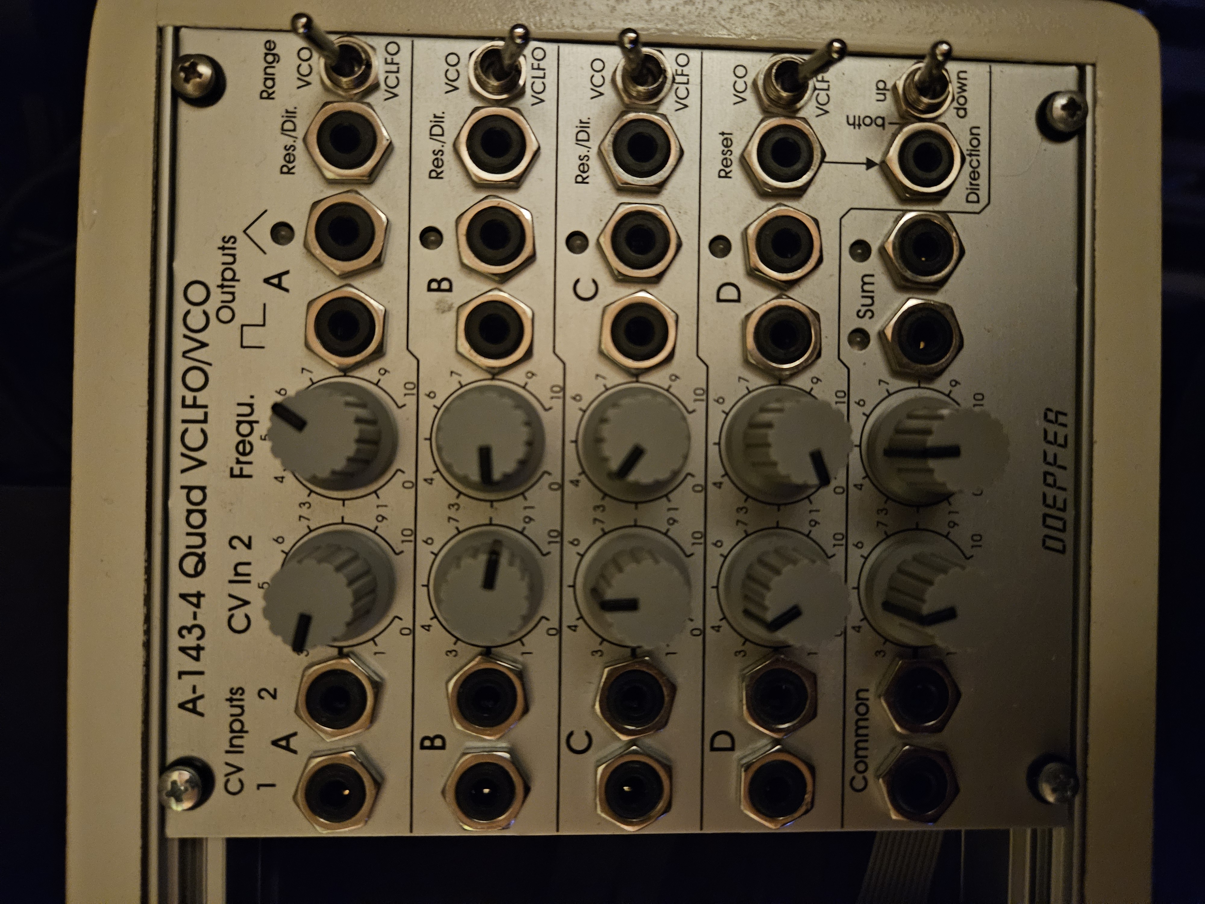 Doepfer A-143-4 Quad LFO/VCO