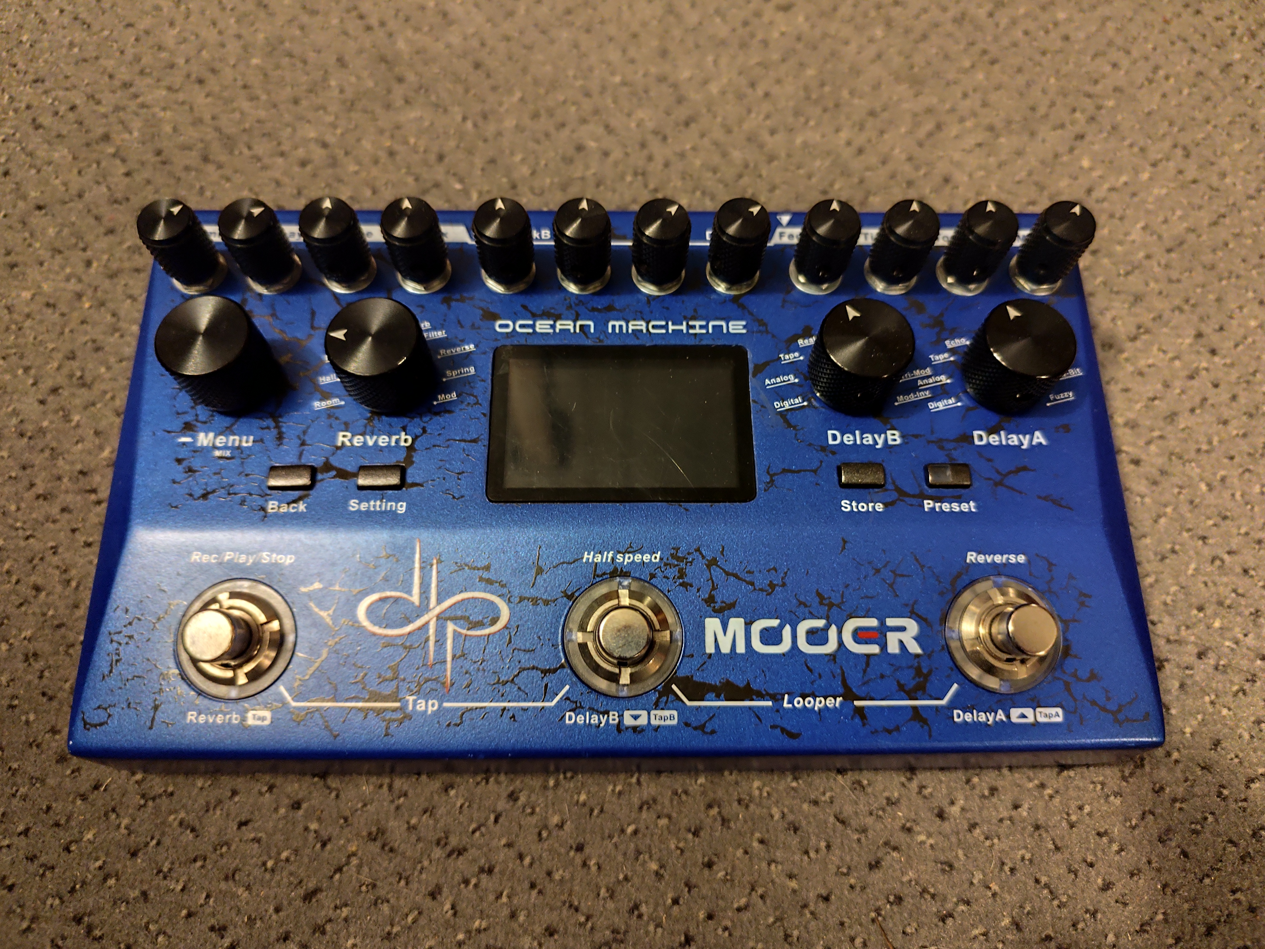 Vds Mooer Ocean Machine en TBE
