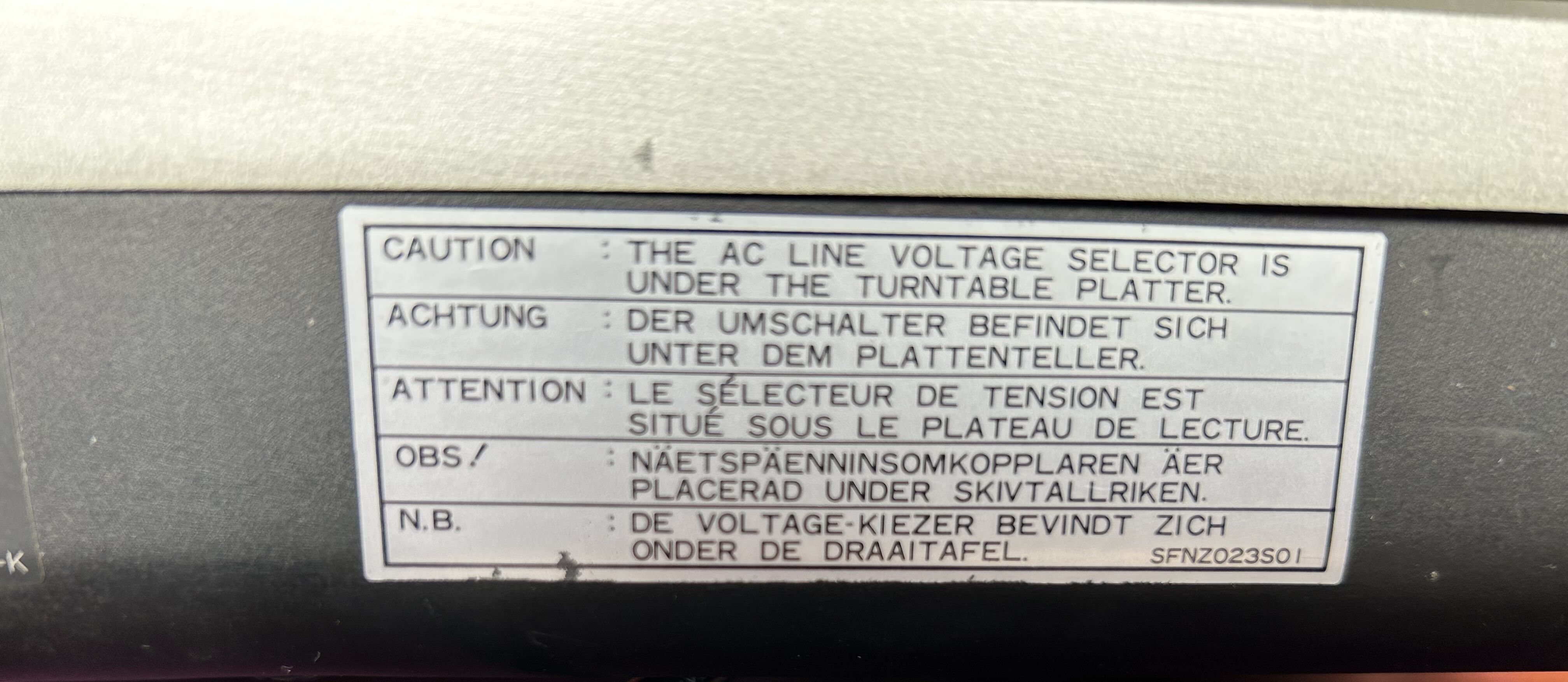 Technics MK5 - 12