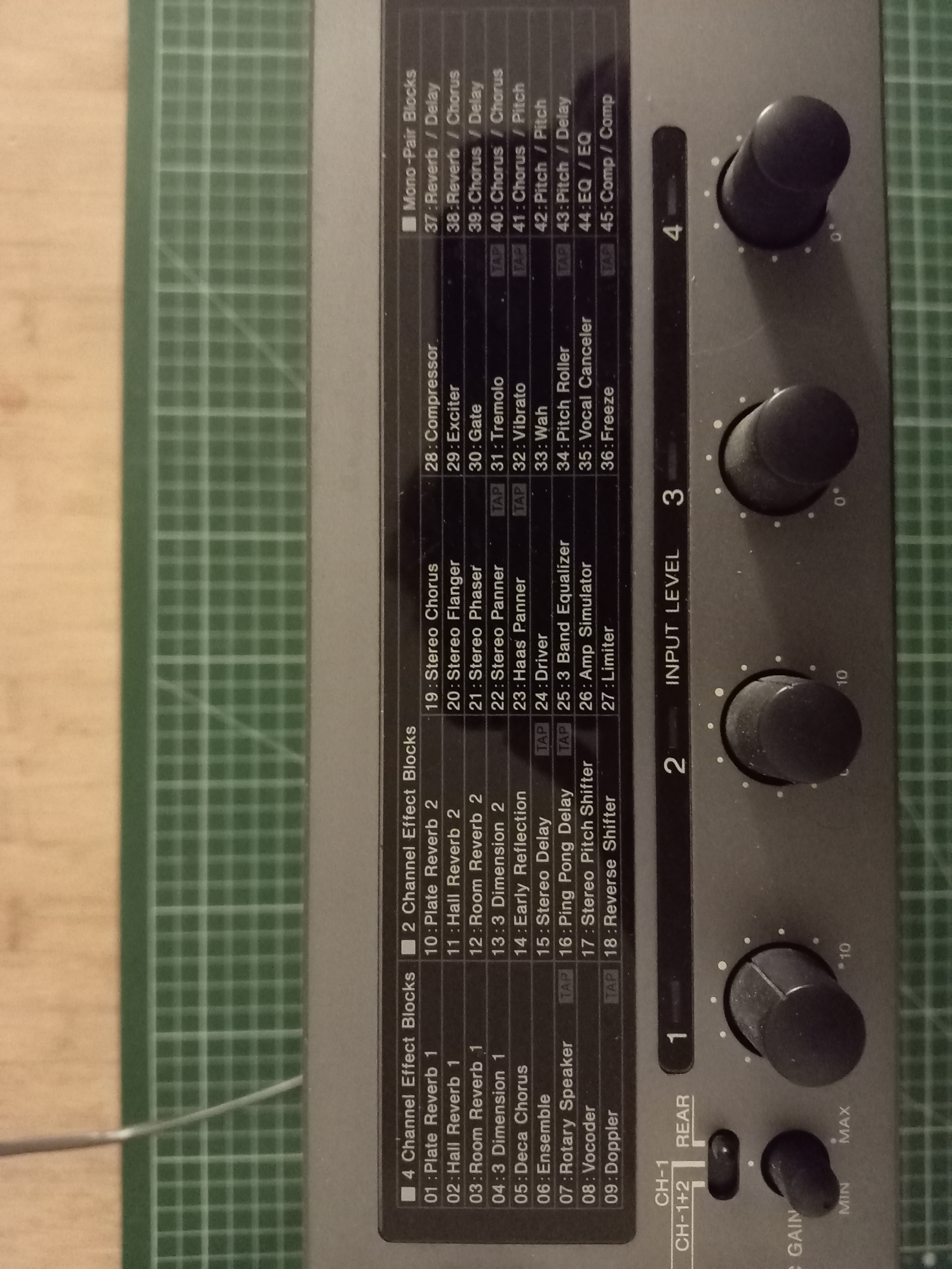 DPS-V55M Sony Multi effets