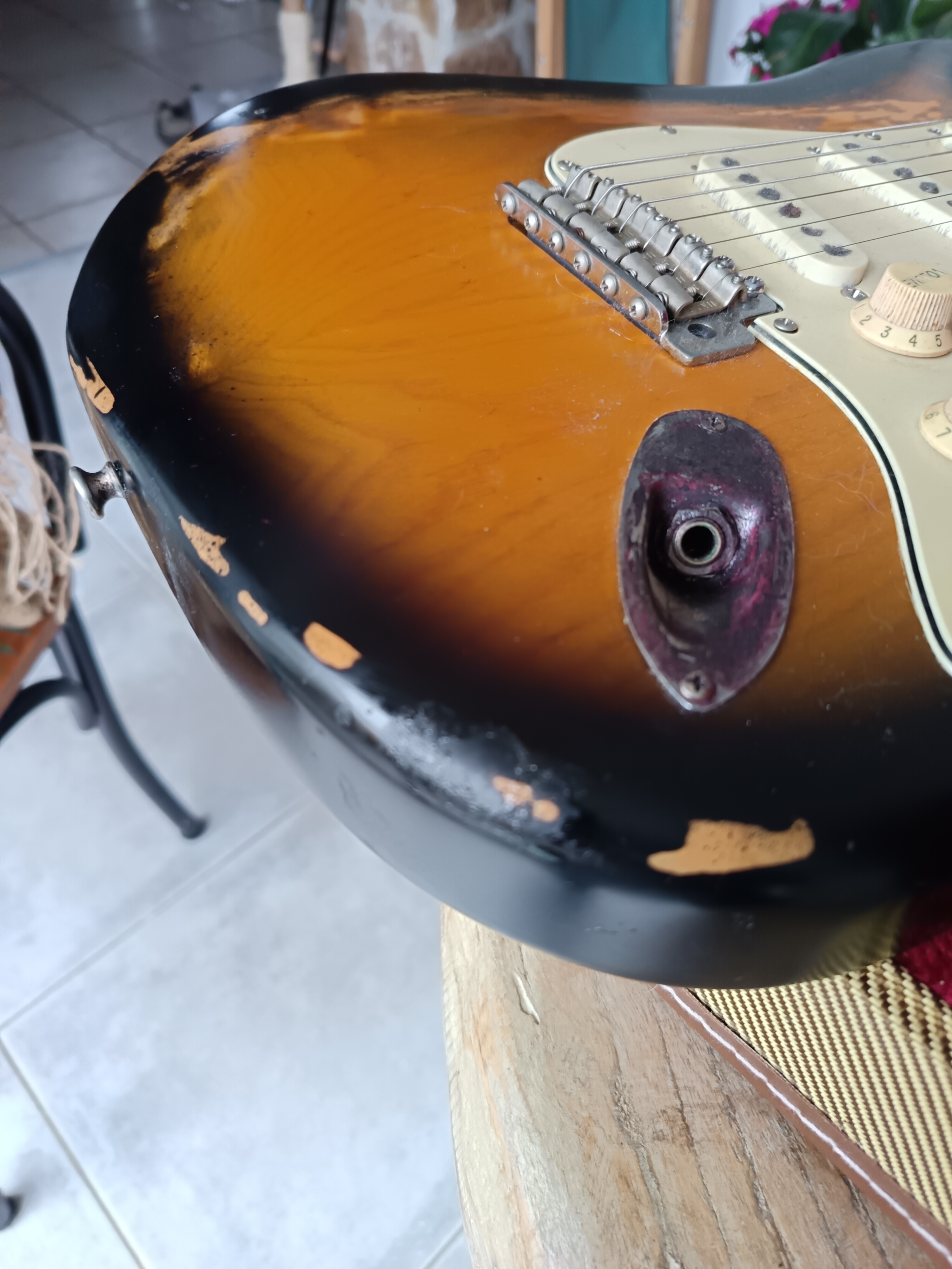 Vends stratocaster partcaster 62 relic