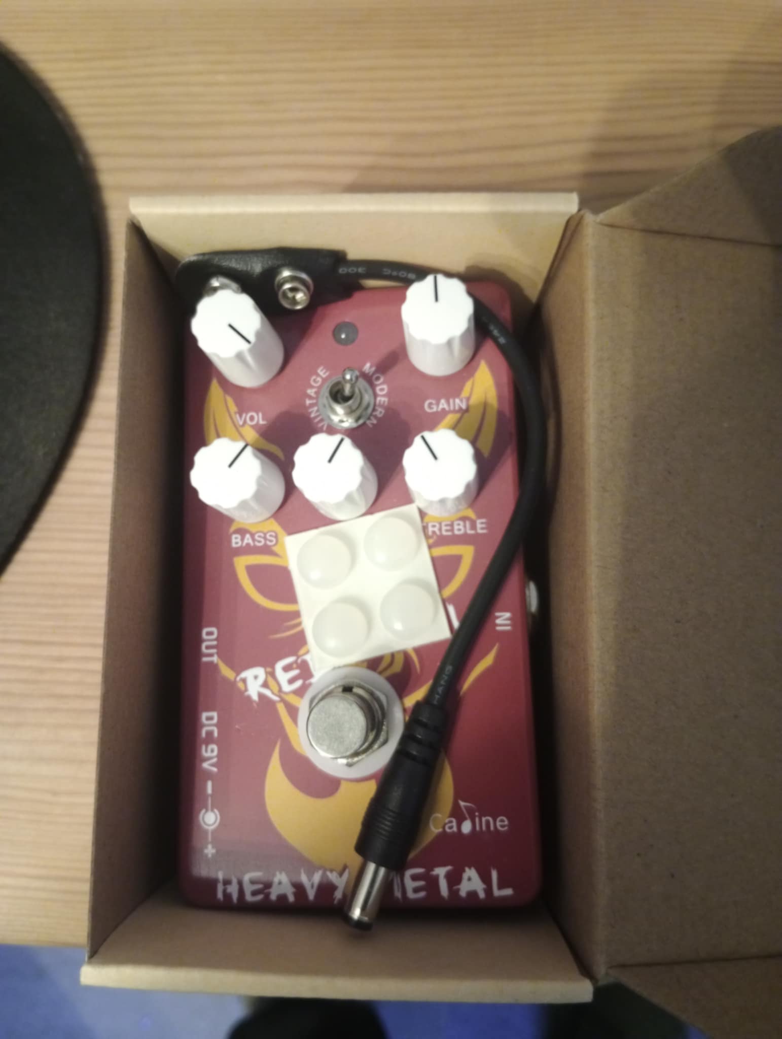 Pédale Distorsion Heavy Metal Caline CP-30