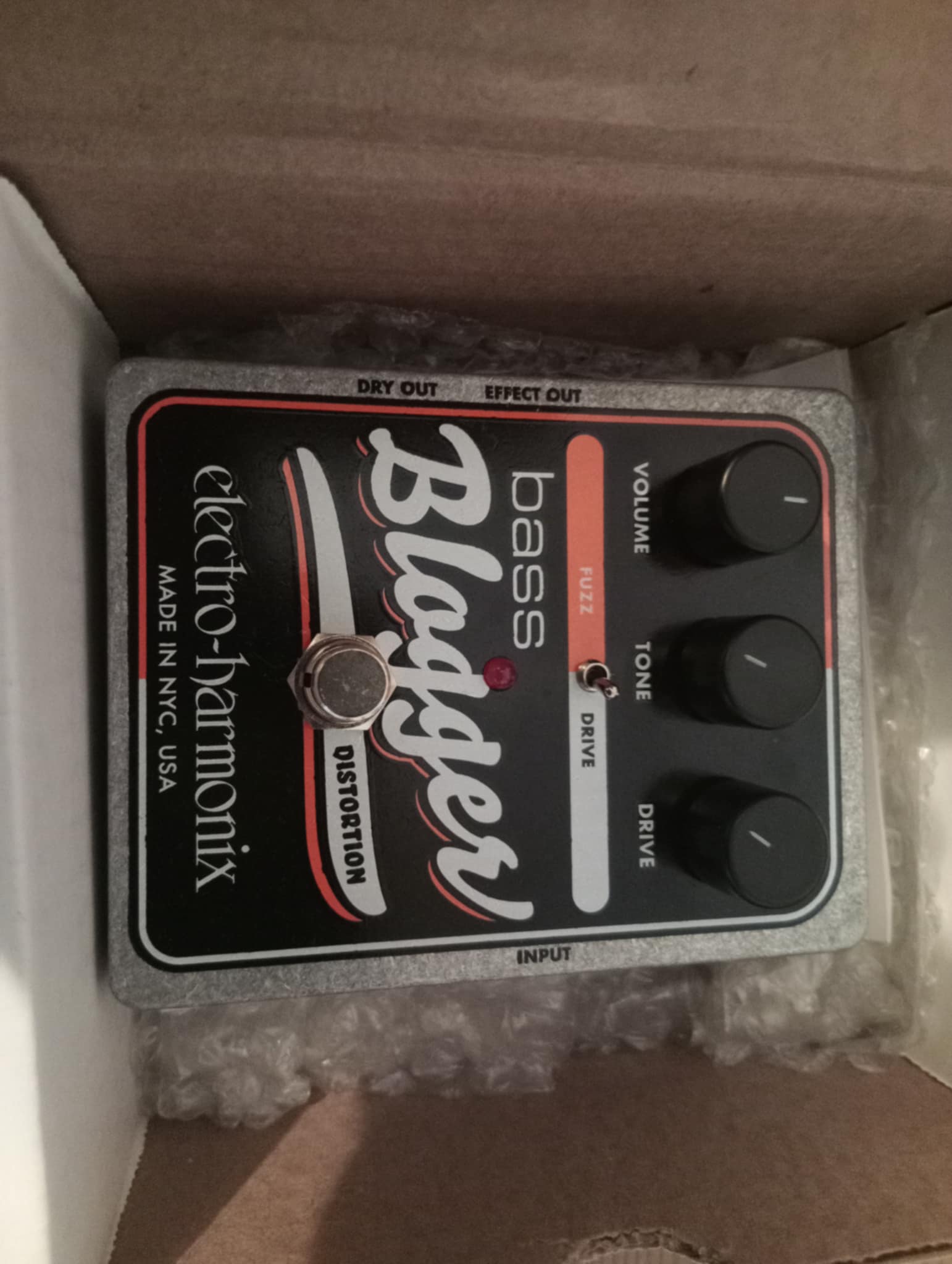 Pédale Distorsion Basse EHX Bass Blogger