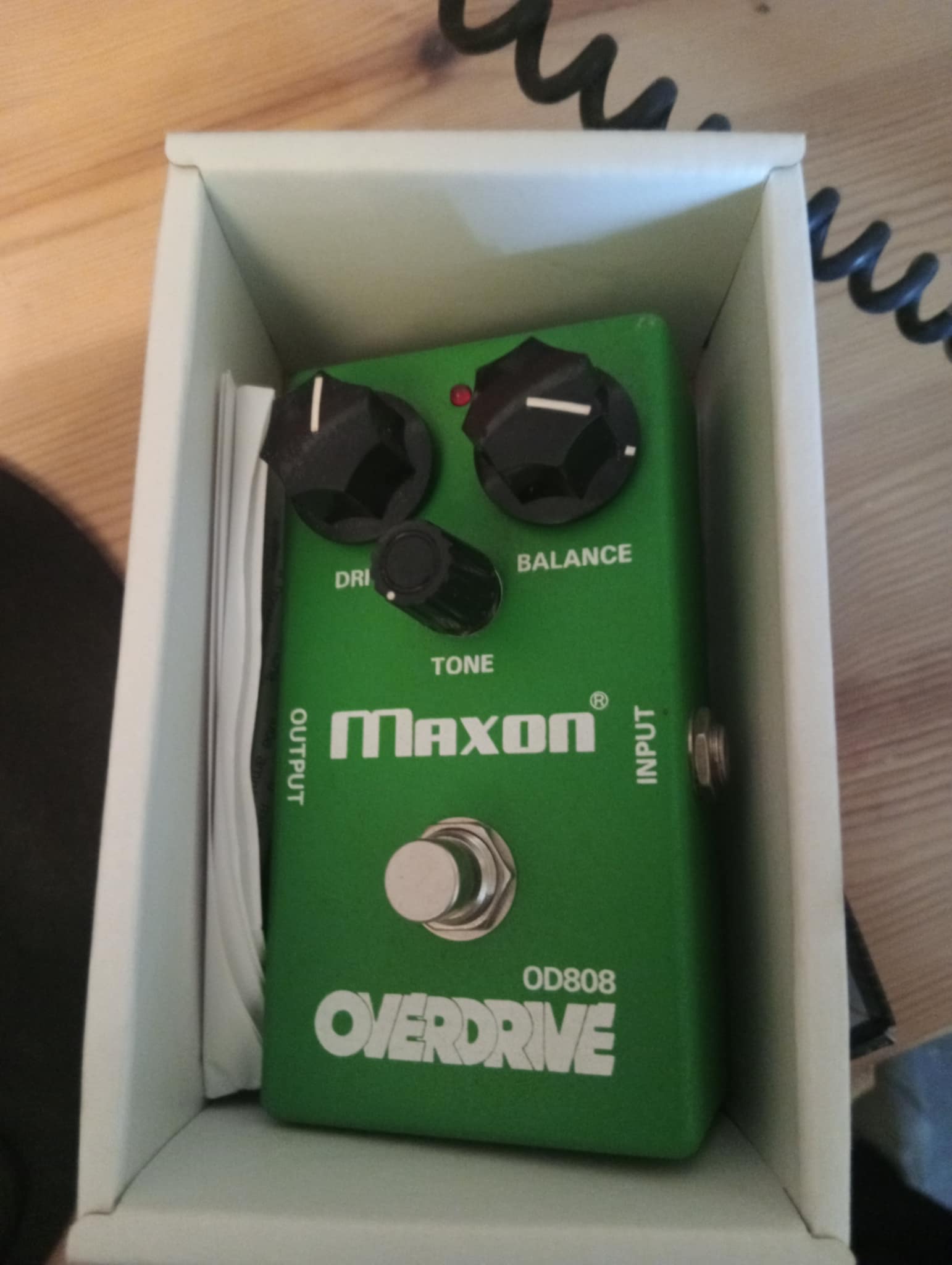 Pédale Overdrive Maxon OD808