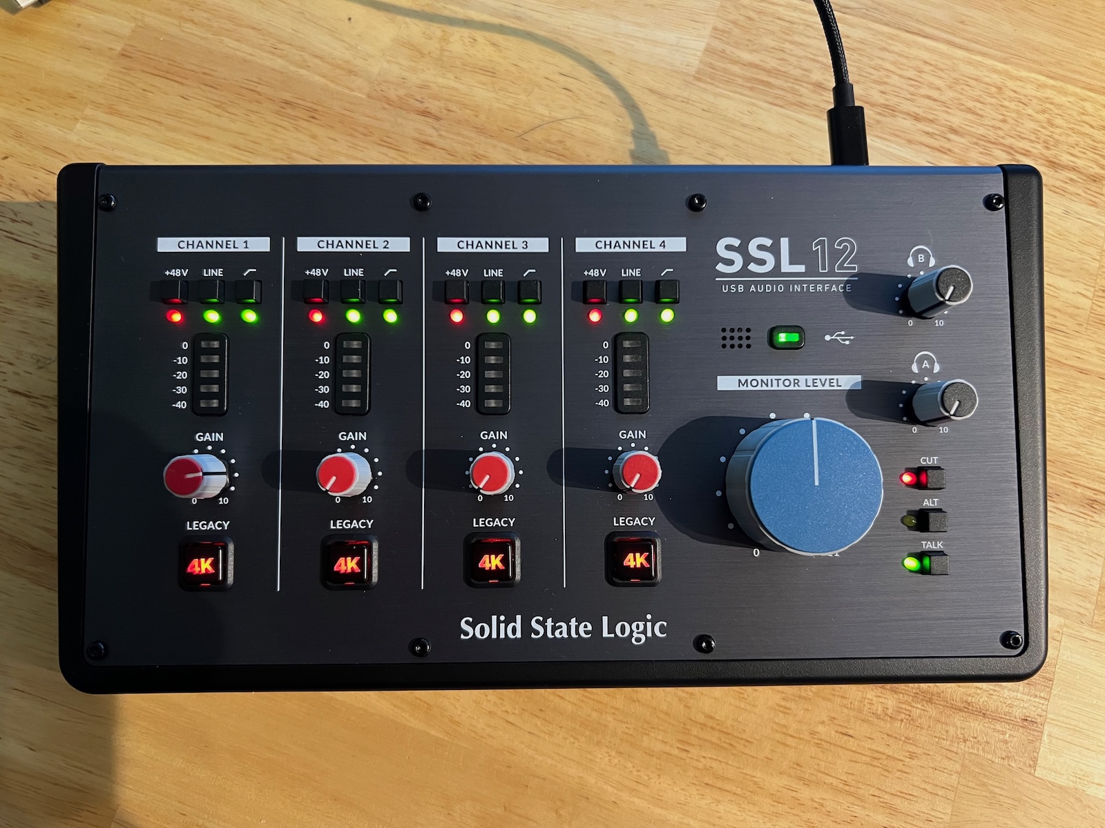 Interface audio SSL 12
