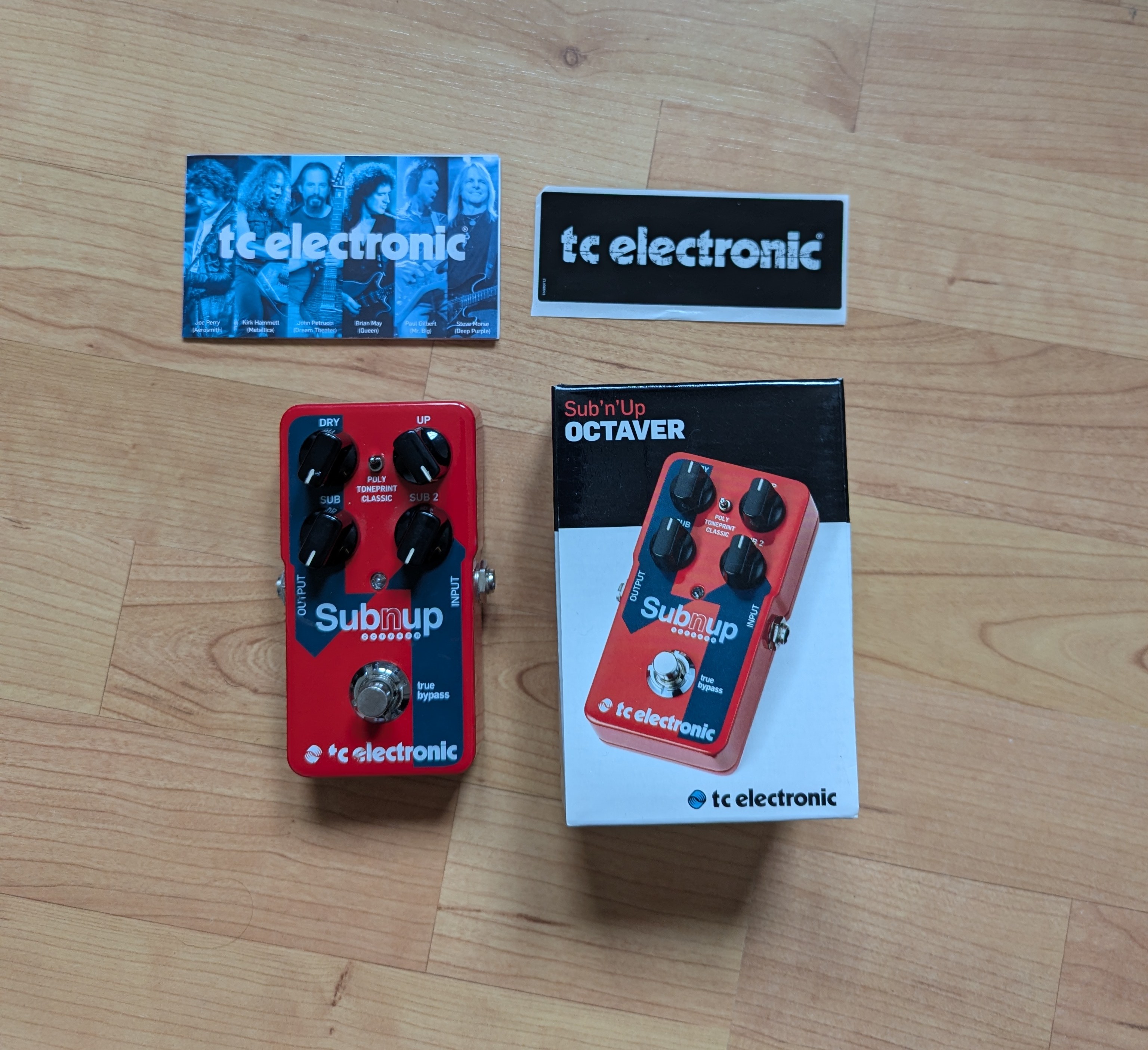 Octaver pitch shifter TC Electronic 