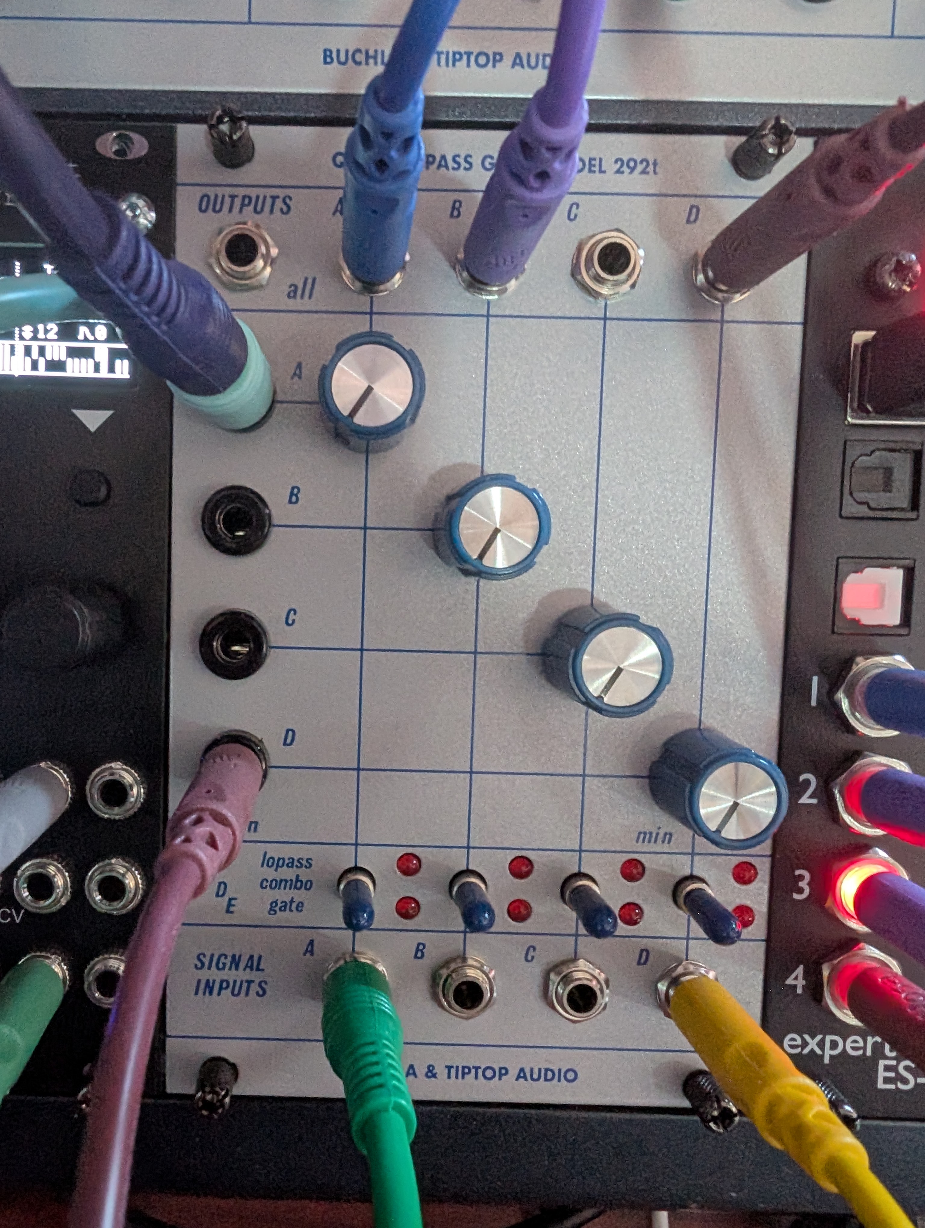 Vends TipTop Buchla 292T