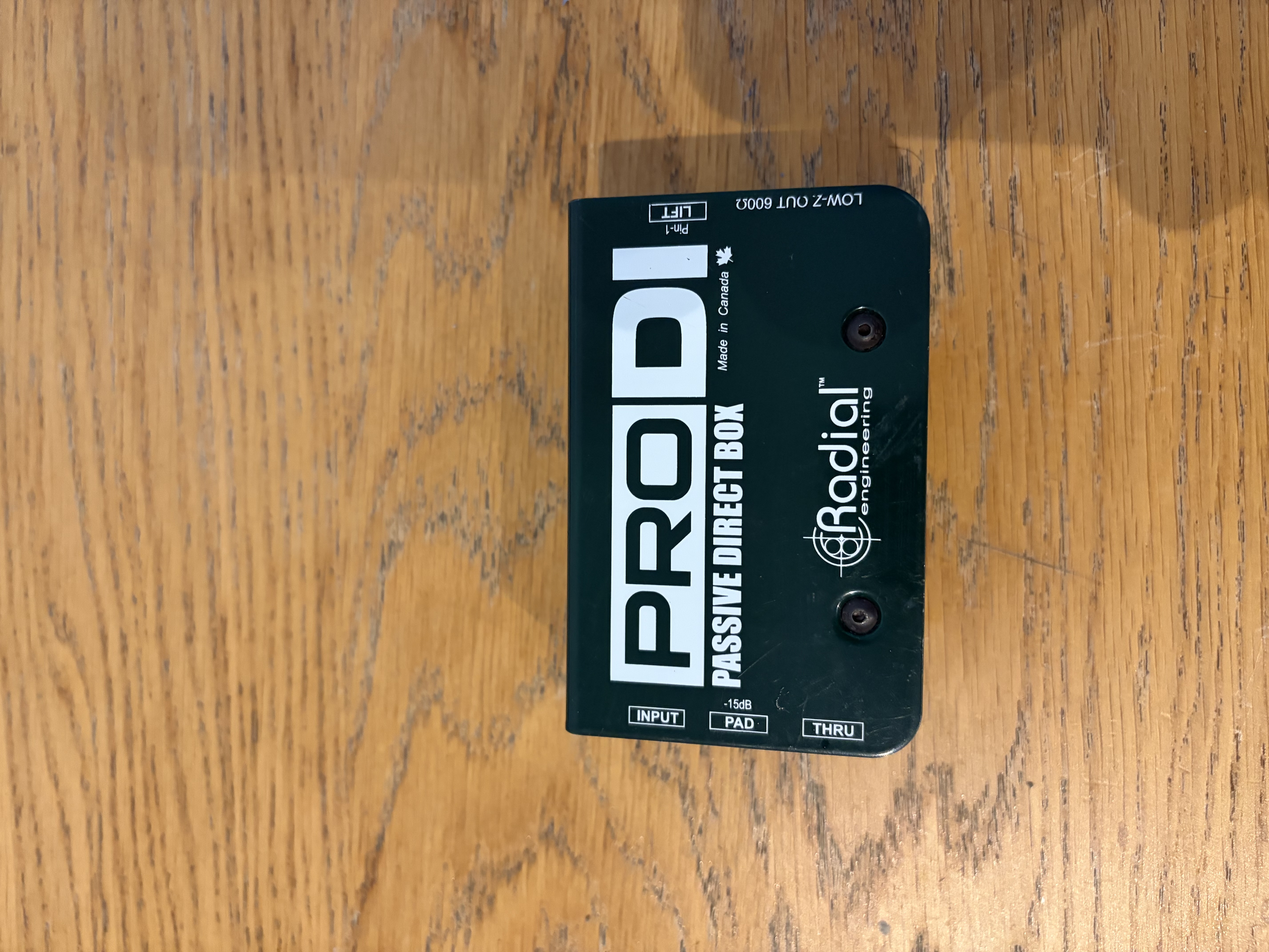 Radial ProDI – Passive Direct Box – Made in Canada