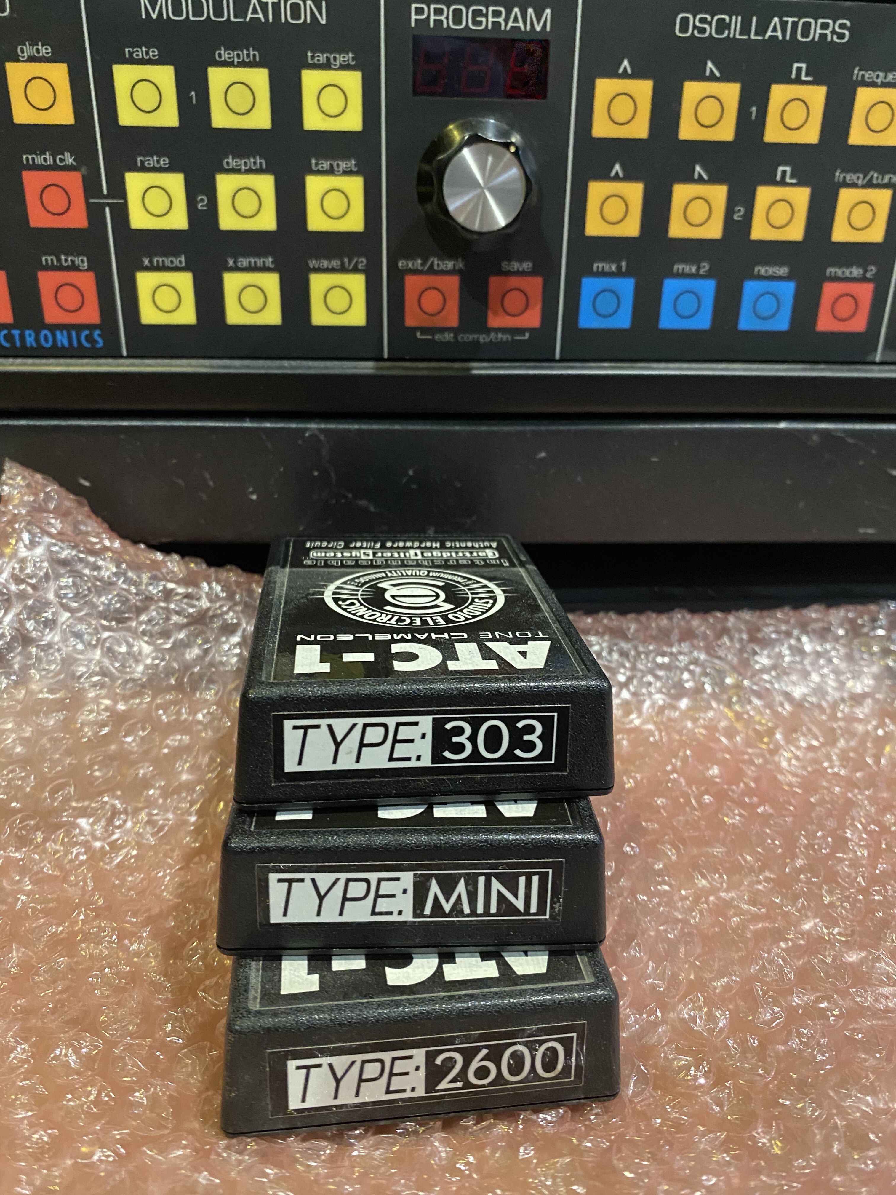 ATC1 + 3 filtres + contrôleur midi 