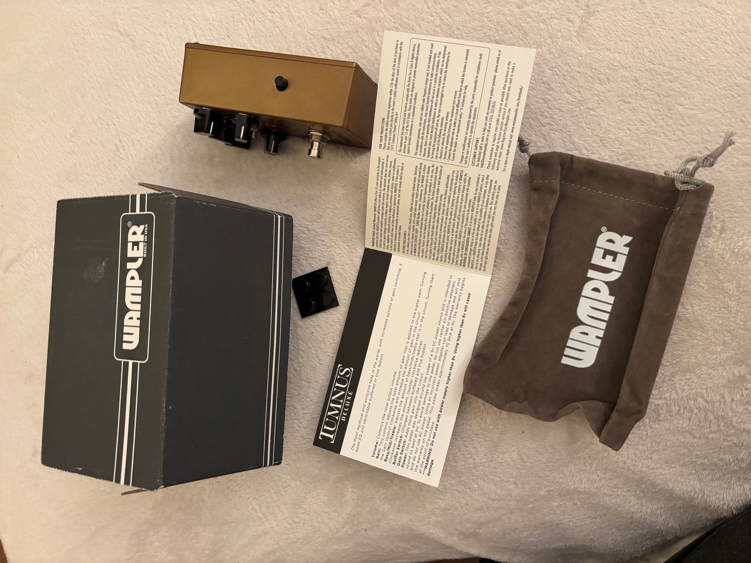 Wampler Tumnus Deluxe Overdrive V2