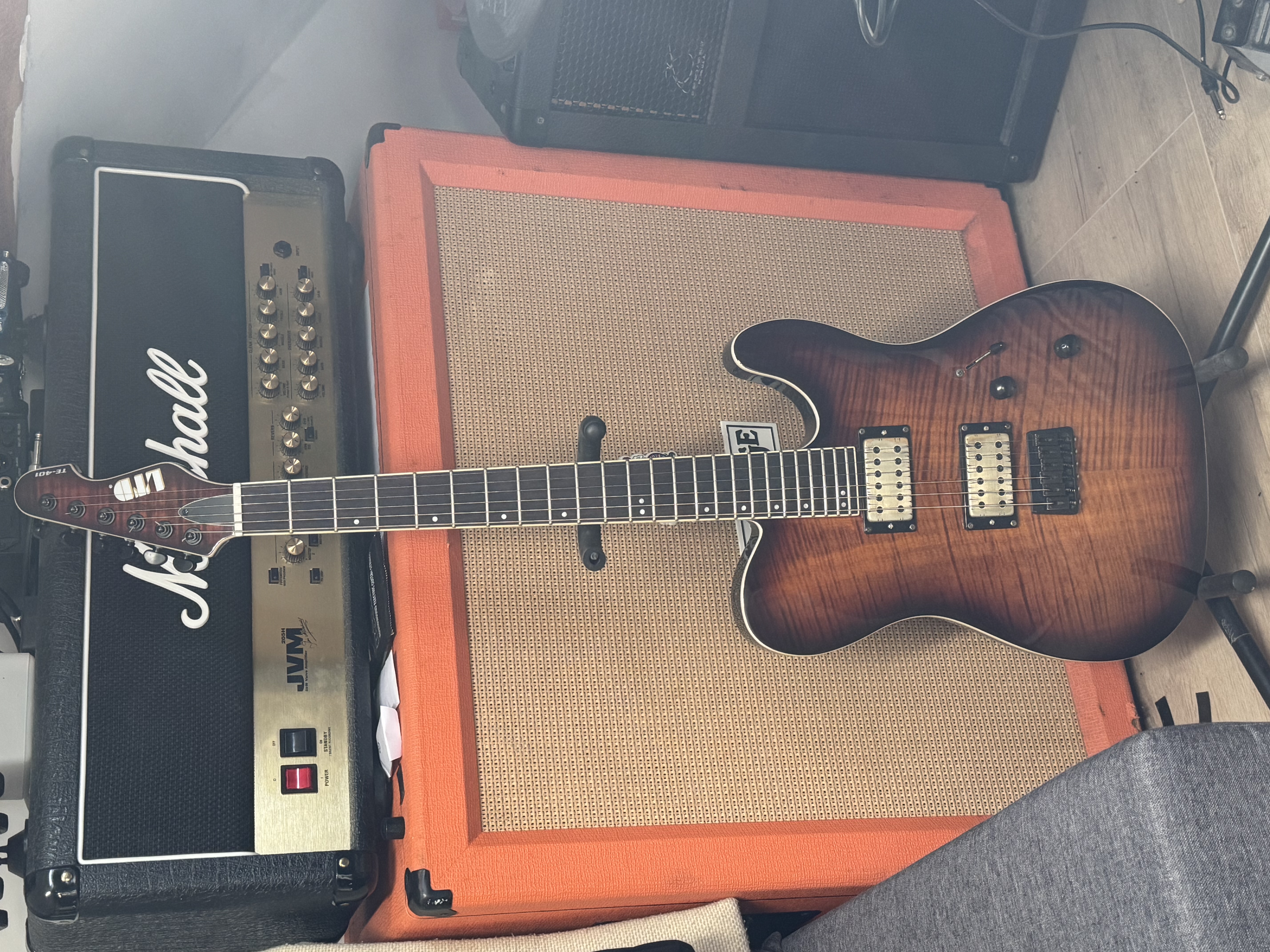 LTD TE-401 + Bare Knuckle Aftermath