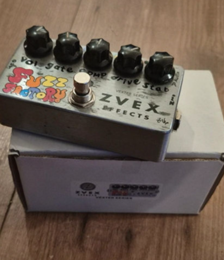 Zvex fuzz factory silver