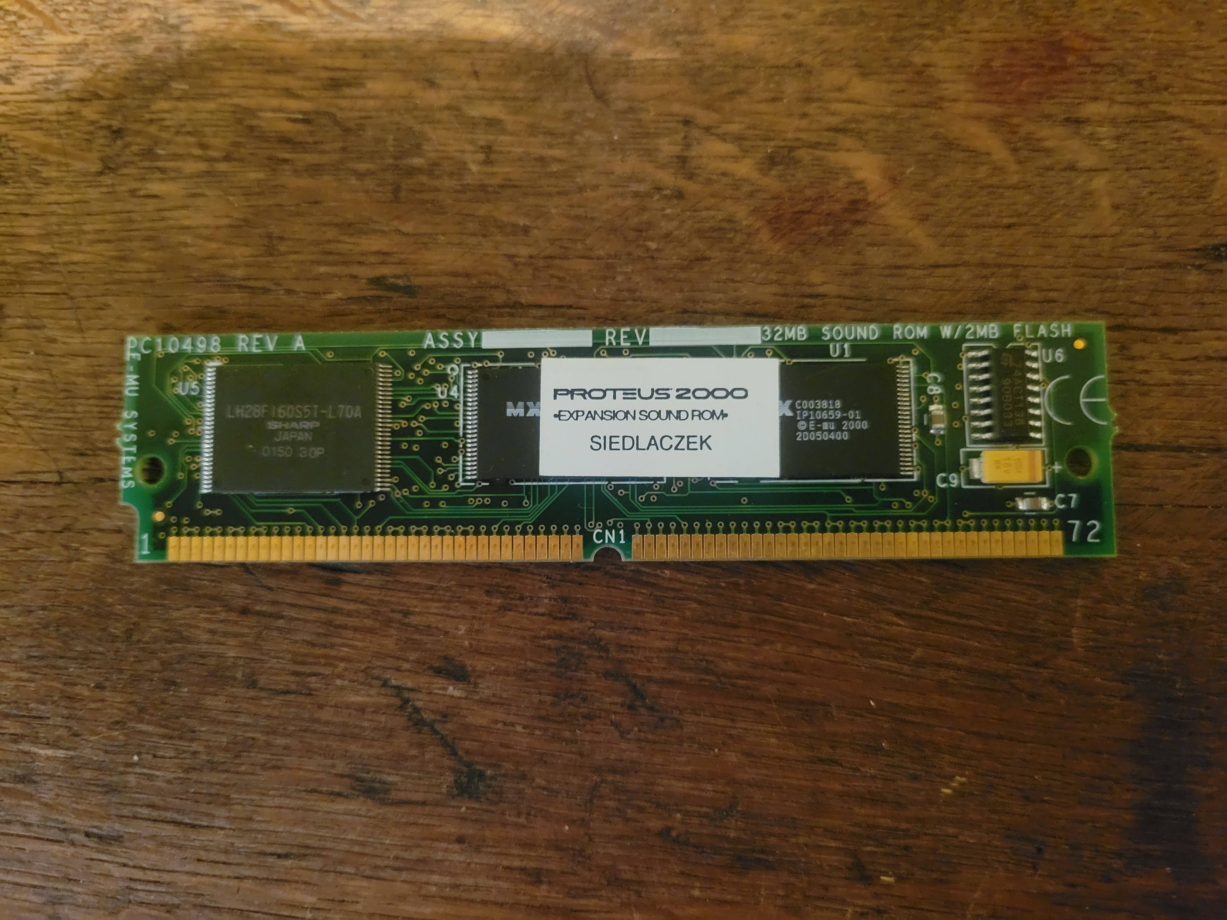 Vends Rom E-MU Peter Siedlaczek Advanced Orchestra