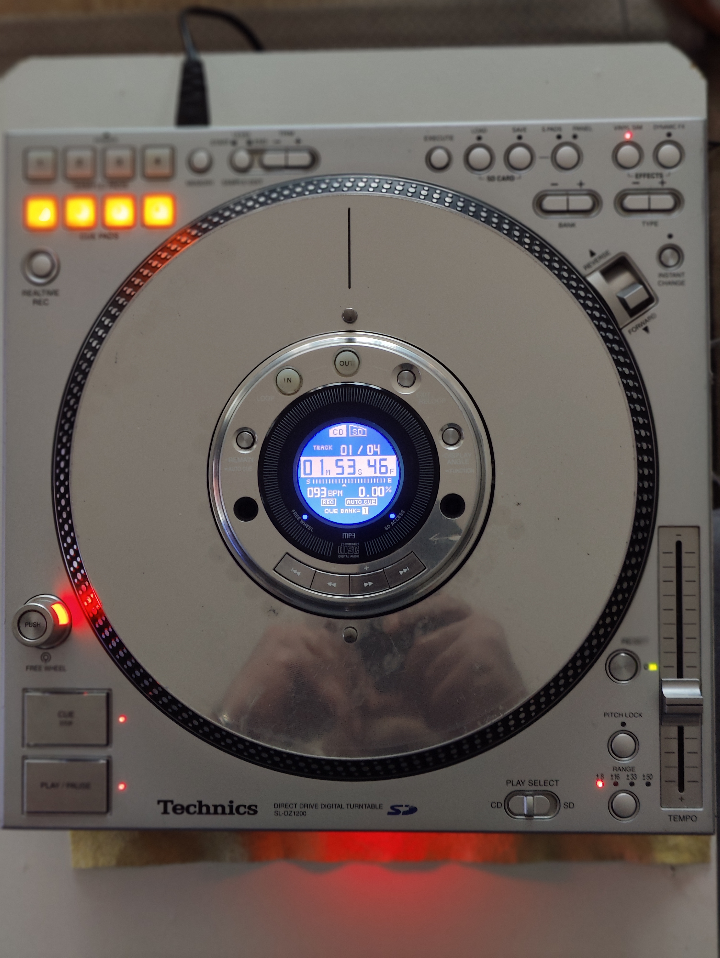 Vends platine Technics SL DZ1200