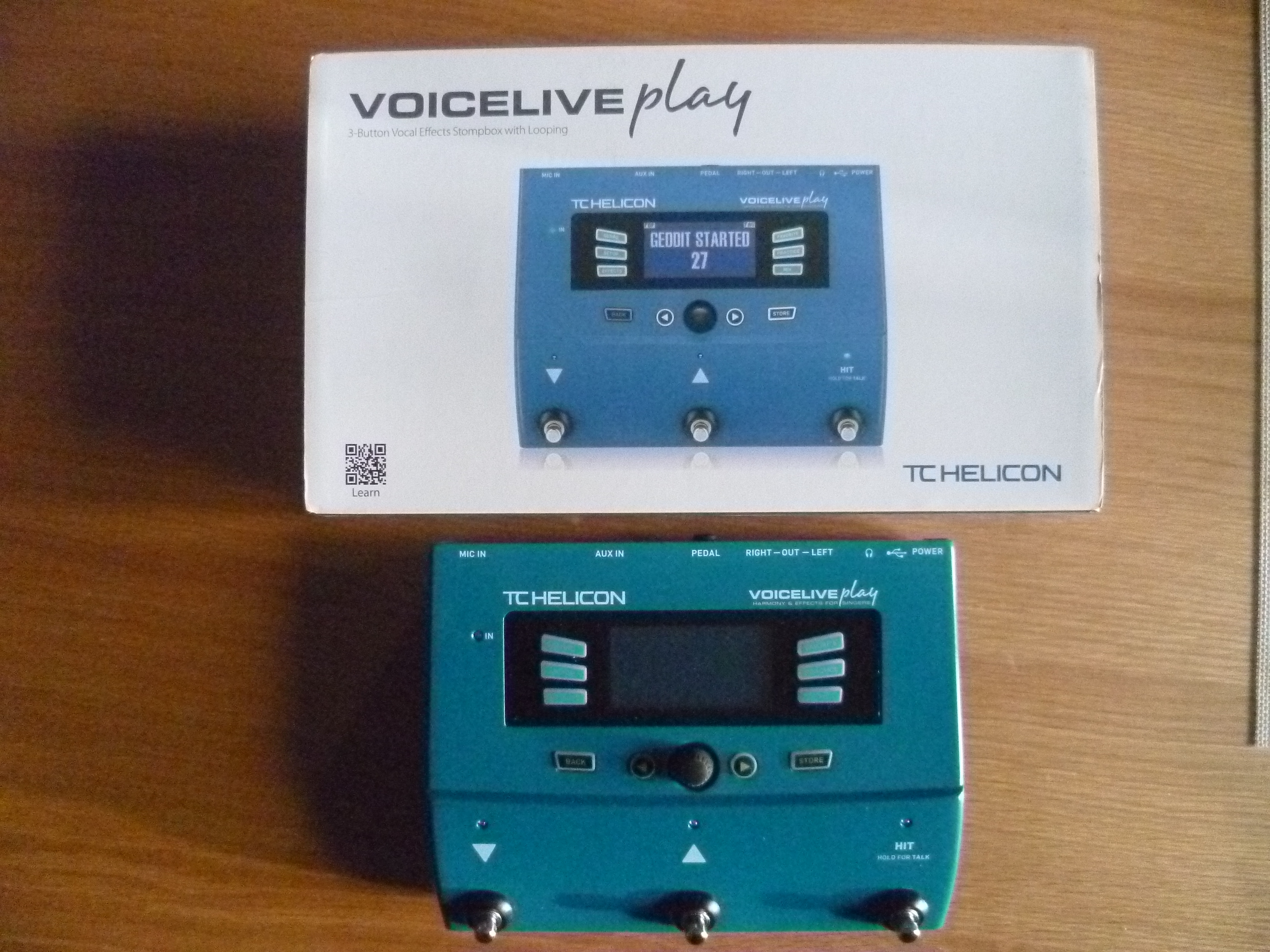 Vends Tc-Helicon Voicelive Play, pédale d’harmonie et d’effets pour la voix