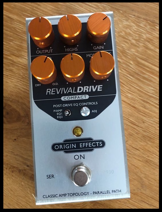 Pedale Origin effects revival drive compact