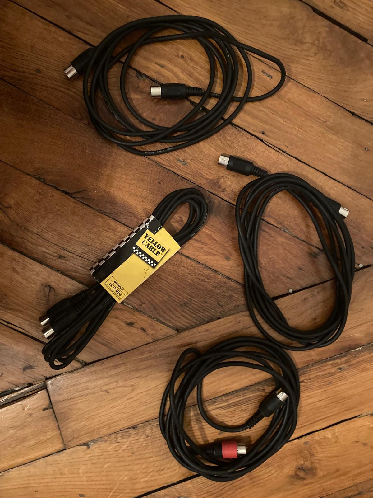 Roland FC-300 Midi foot controlller+ Rocktron midi mate