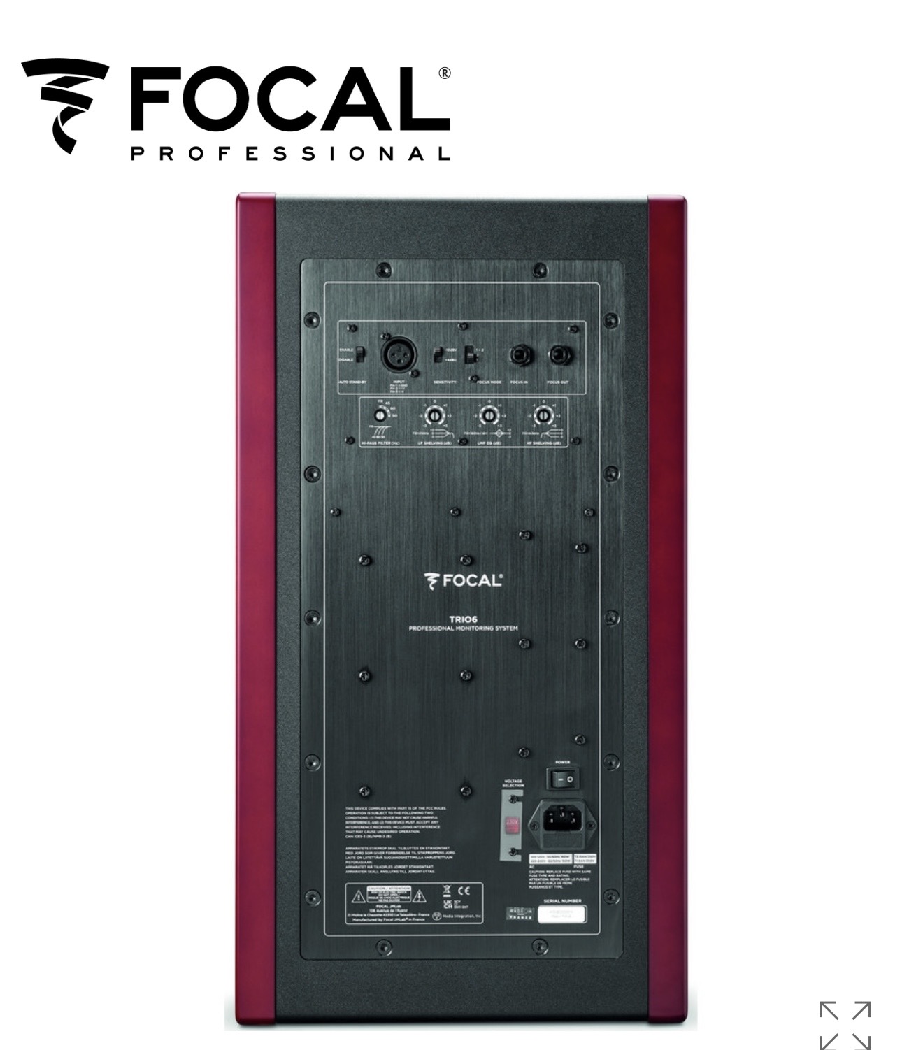 Focal trio 6 st6 neuve en carton. 