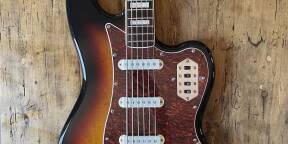 Squier Classic Vibe Bass VI + Cordes La Bella 767-6F Bass VI Flat