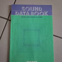 Manuel original SOUND DATA BOOK pour les Série CZ