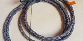 Paire de câbles Sonorus TRS 6,35mm / XLR mâle – 3m