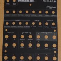 Overlay Cakewalk SONAR pour Mackie control universal MK1